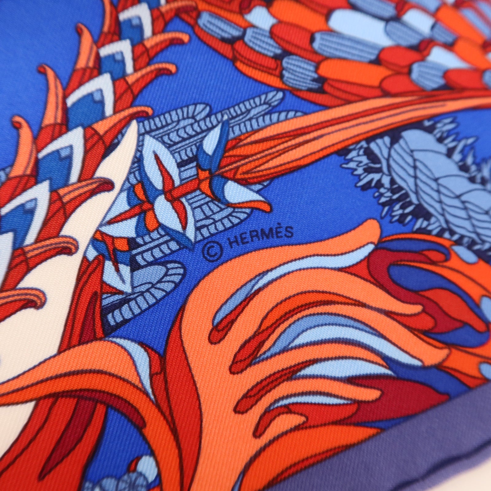 HERMES 絲質Scarf 45x45絲巾