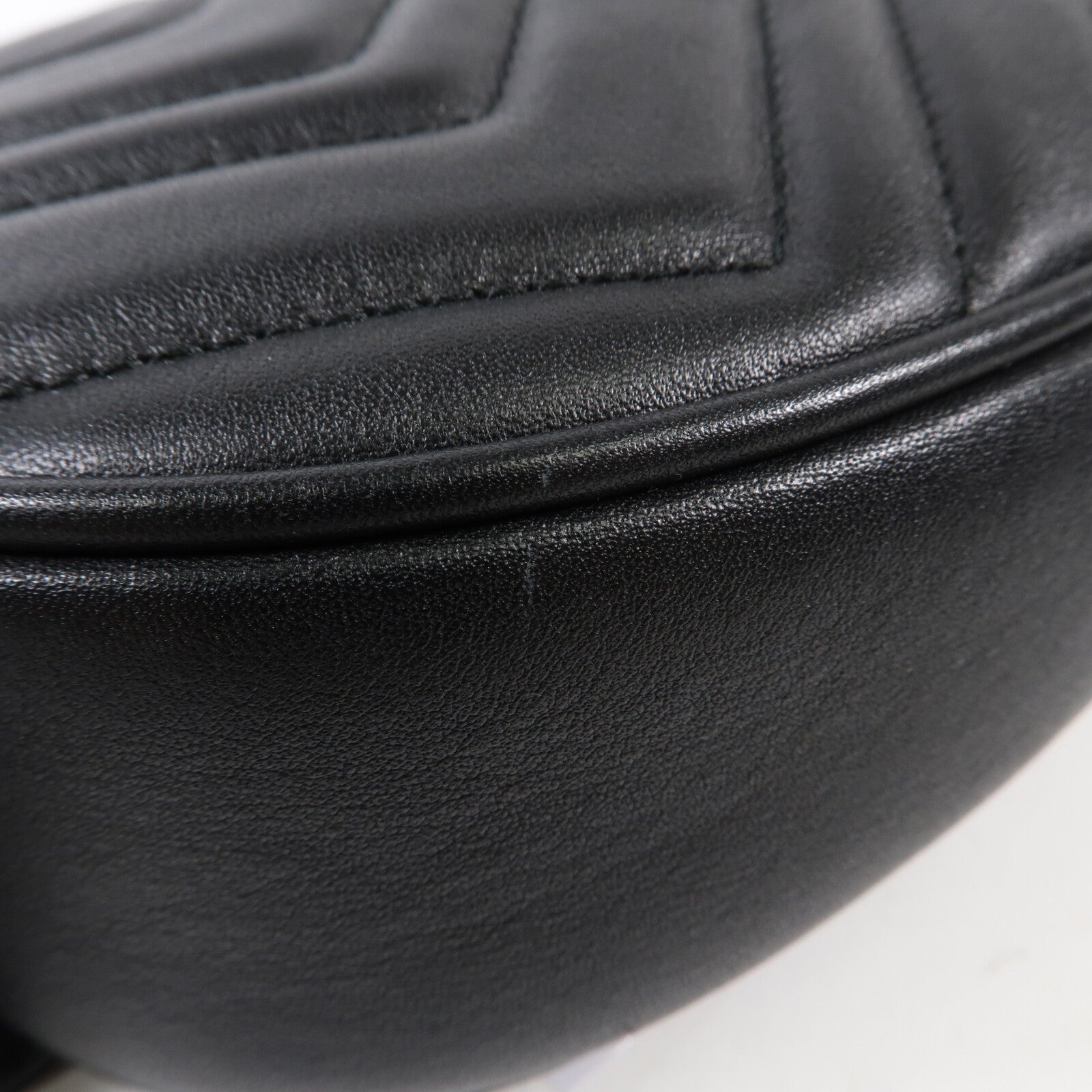 GUCCI 牛皮皮革Waist Bag金扣腰包