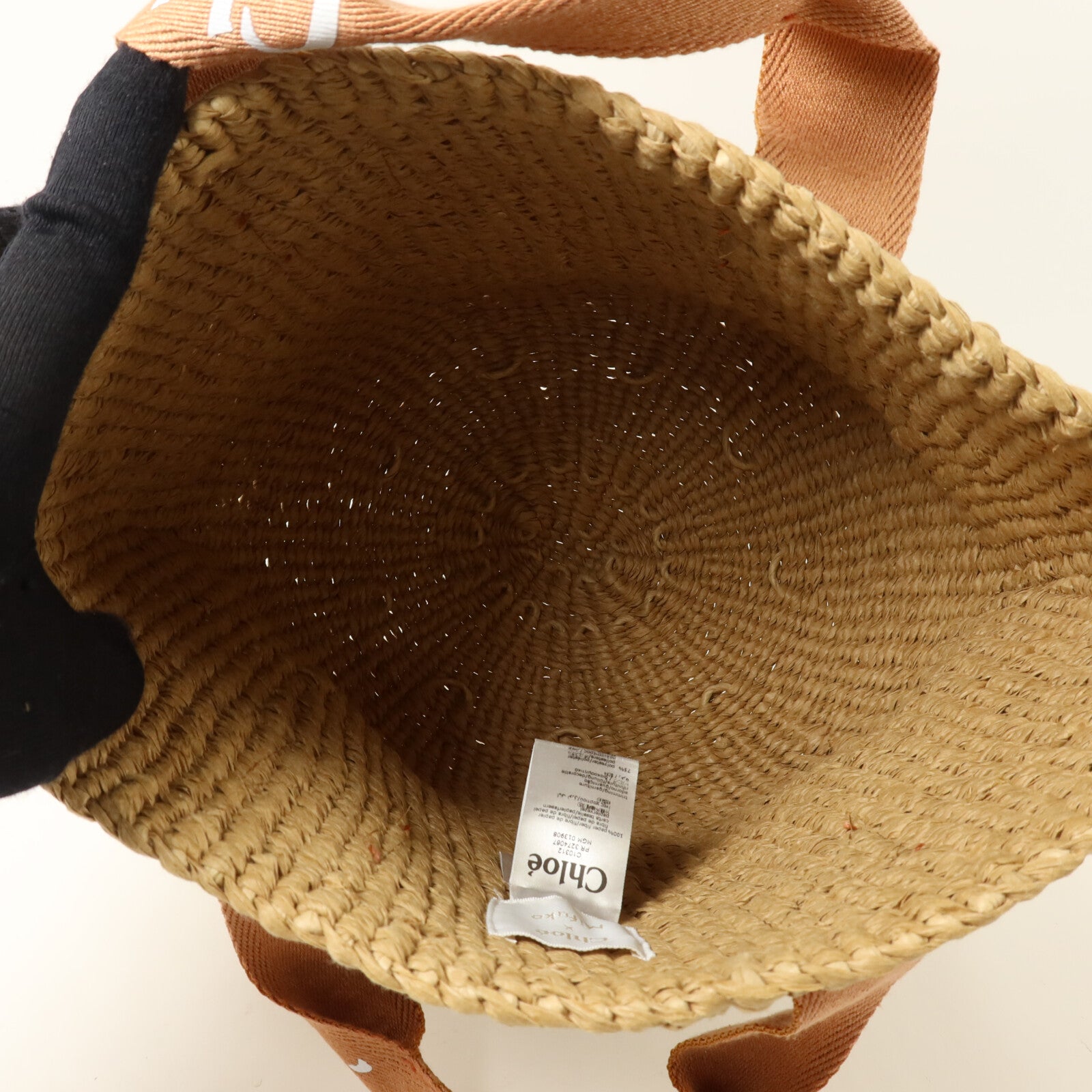Chloe Raffia Basket Bag手挽袋