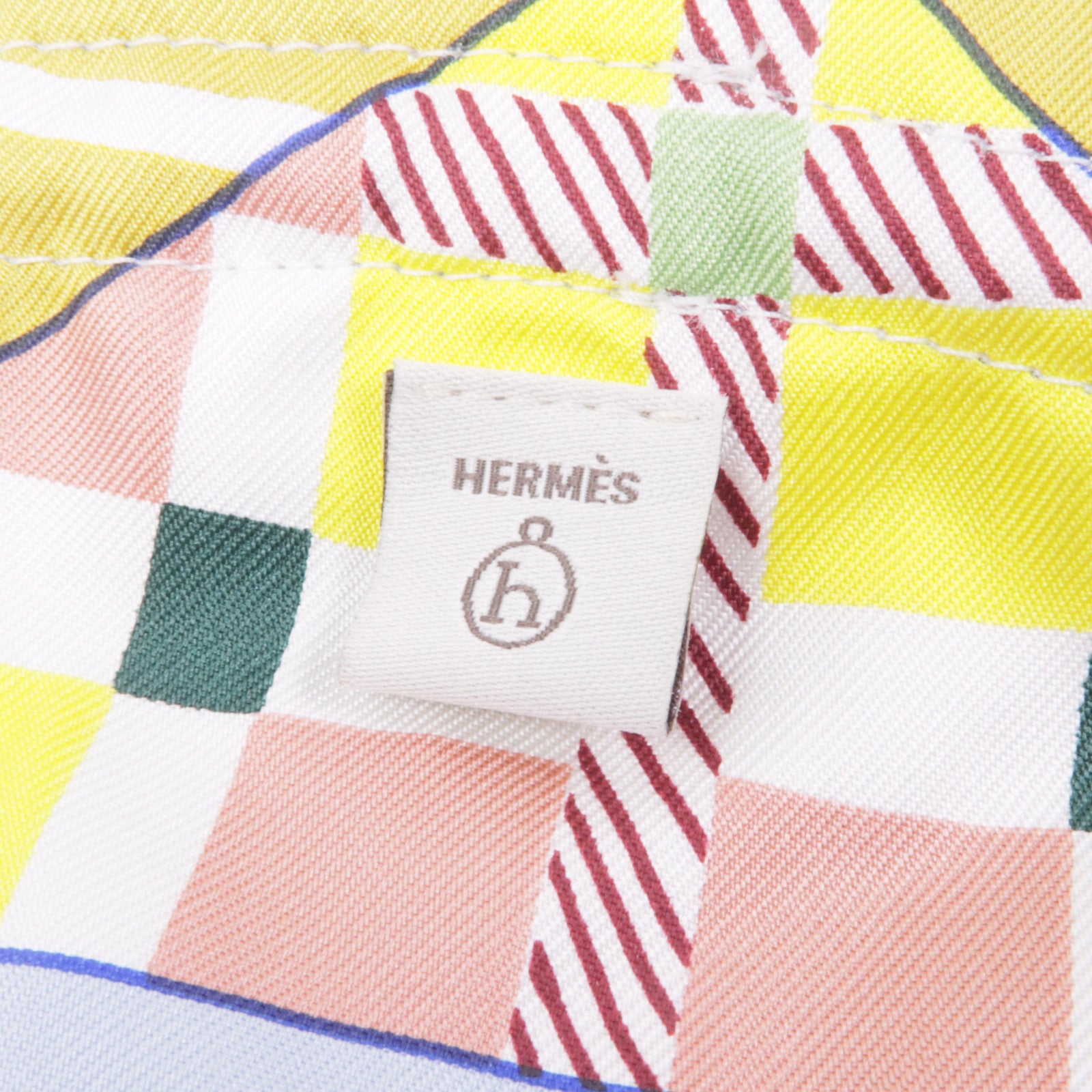 HERMES 絲質Reversible Silk Coin Purse GM零錢包