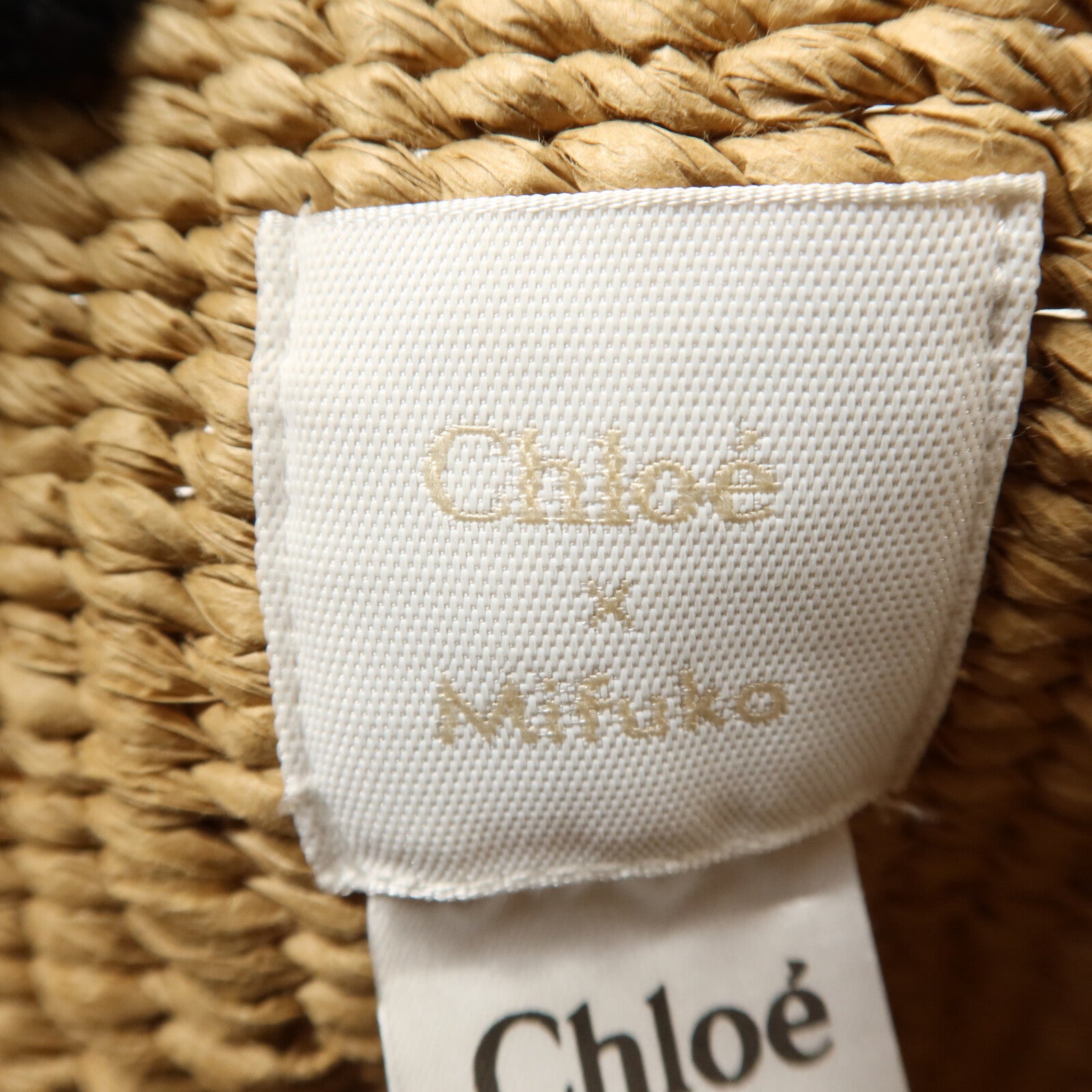Chloe Raffia Basket Bag手挽袋