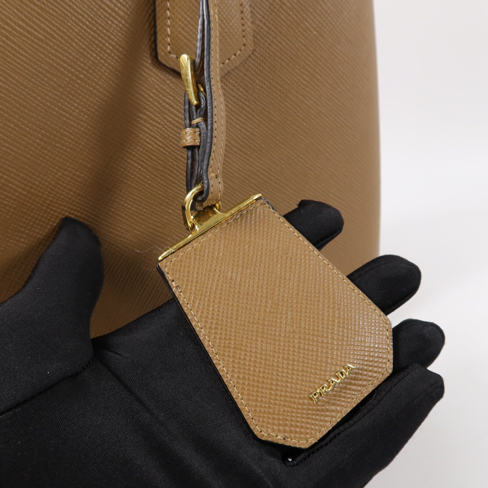 PRADA 牛皮皮革2 Way Shoulder手挽肩背兩用袋