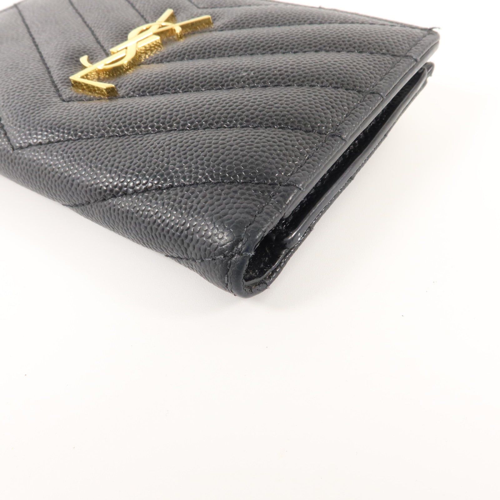 SAINT LAURENT 牛皮皮革Bifold Wallet錢包