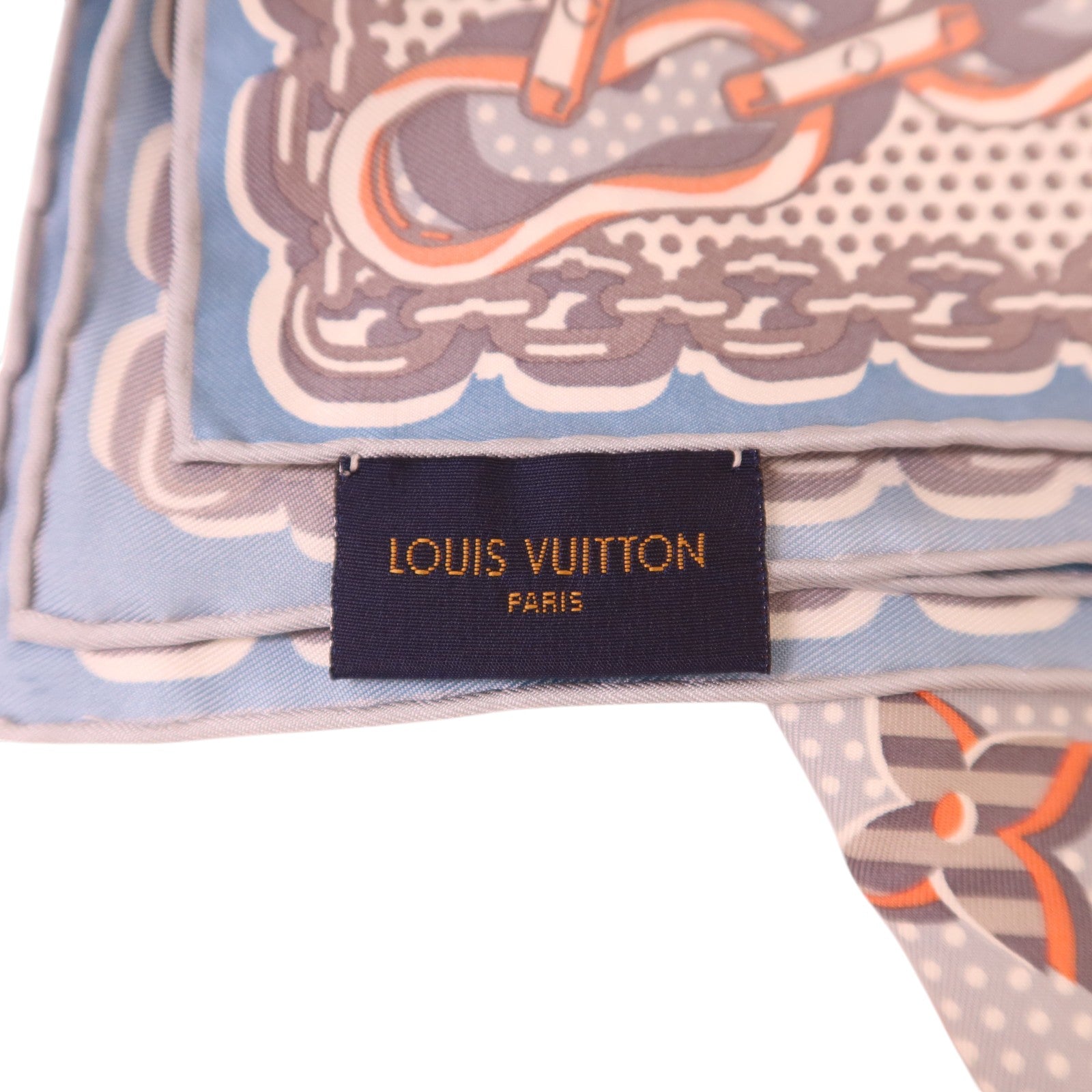 LOUIS VUITTON 絲質Pop Monogram Scarf 88x88絲巾