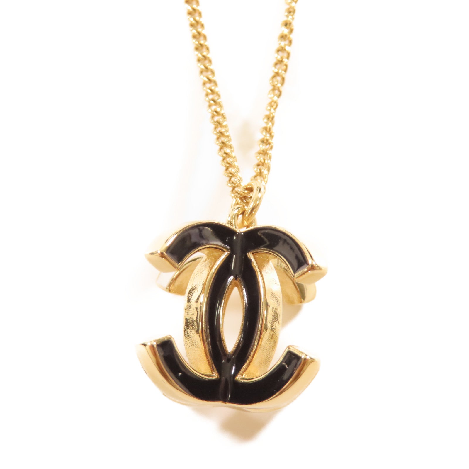 CHANEL 金屬Necklace項鍊金色