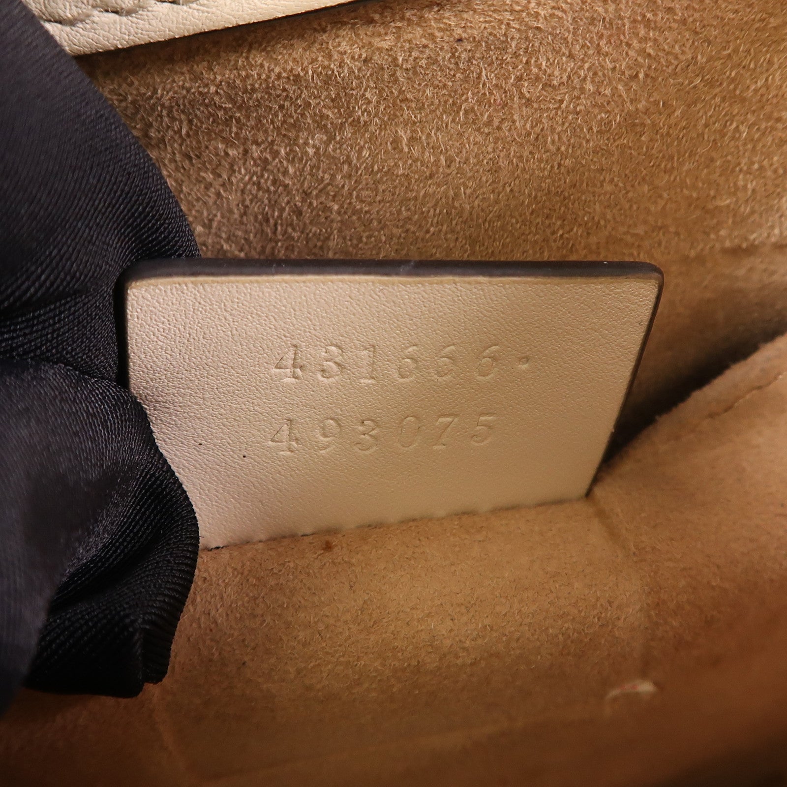 GUCCI GG GHW Sylvie Chain Shoulder Bag 431666 Calfskin Leather Beige