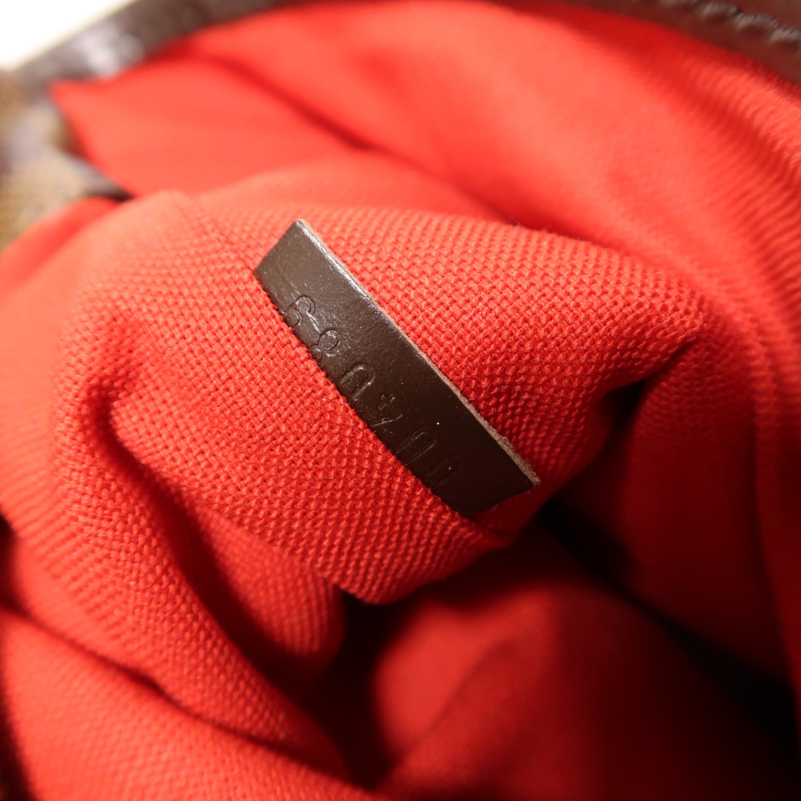 LOUIS VUITTON Damier Bloomsbury PM金扣肩背袋棕色