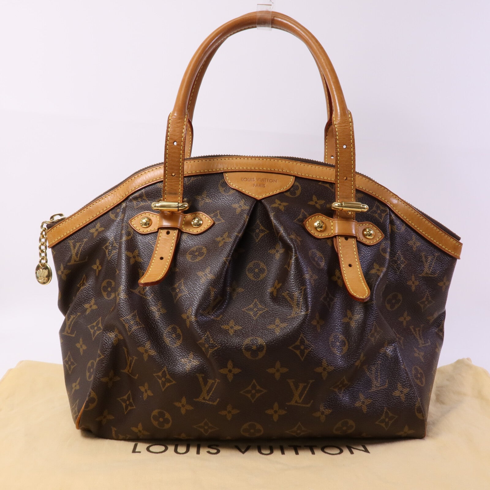 LOUIS VUITTON Monogram Tivoli GM金扣肩背袋