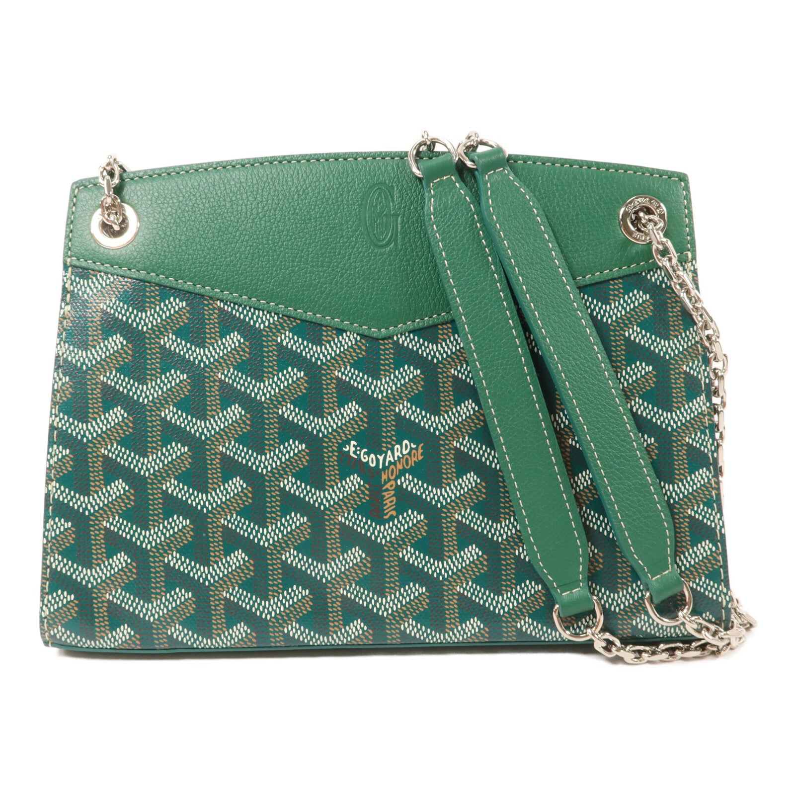 GOYARD 塗層帆布Rouette Structure Mini肩背袋