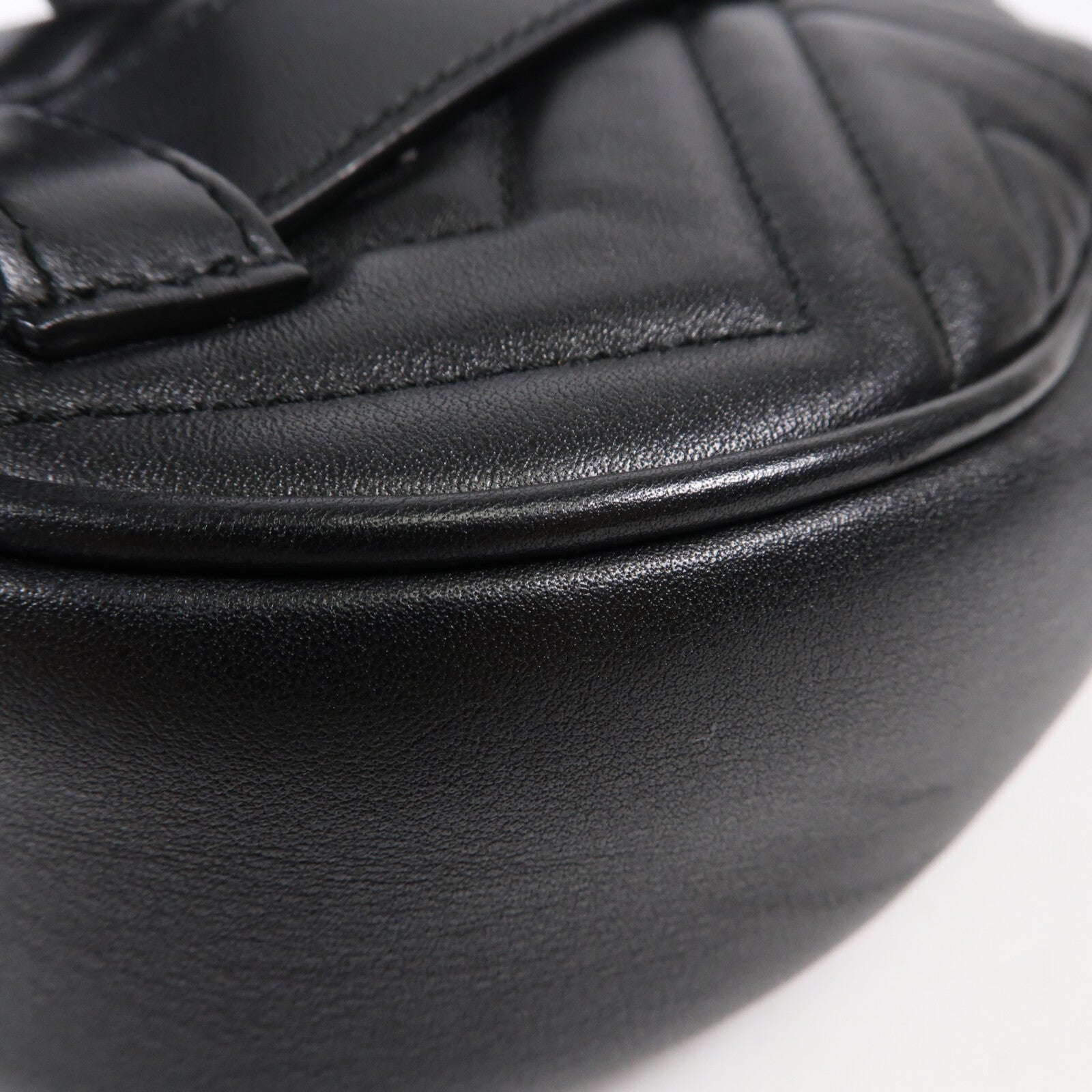 GUCCI 【激減優惠】牛皮皮革Waist Bag金扣腰包