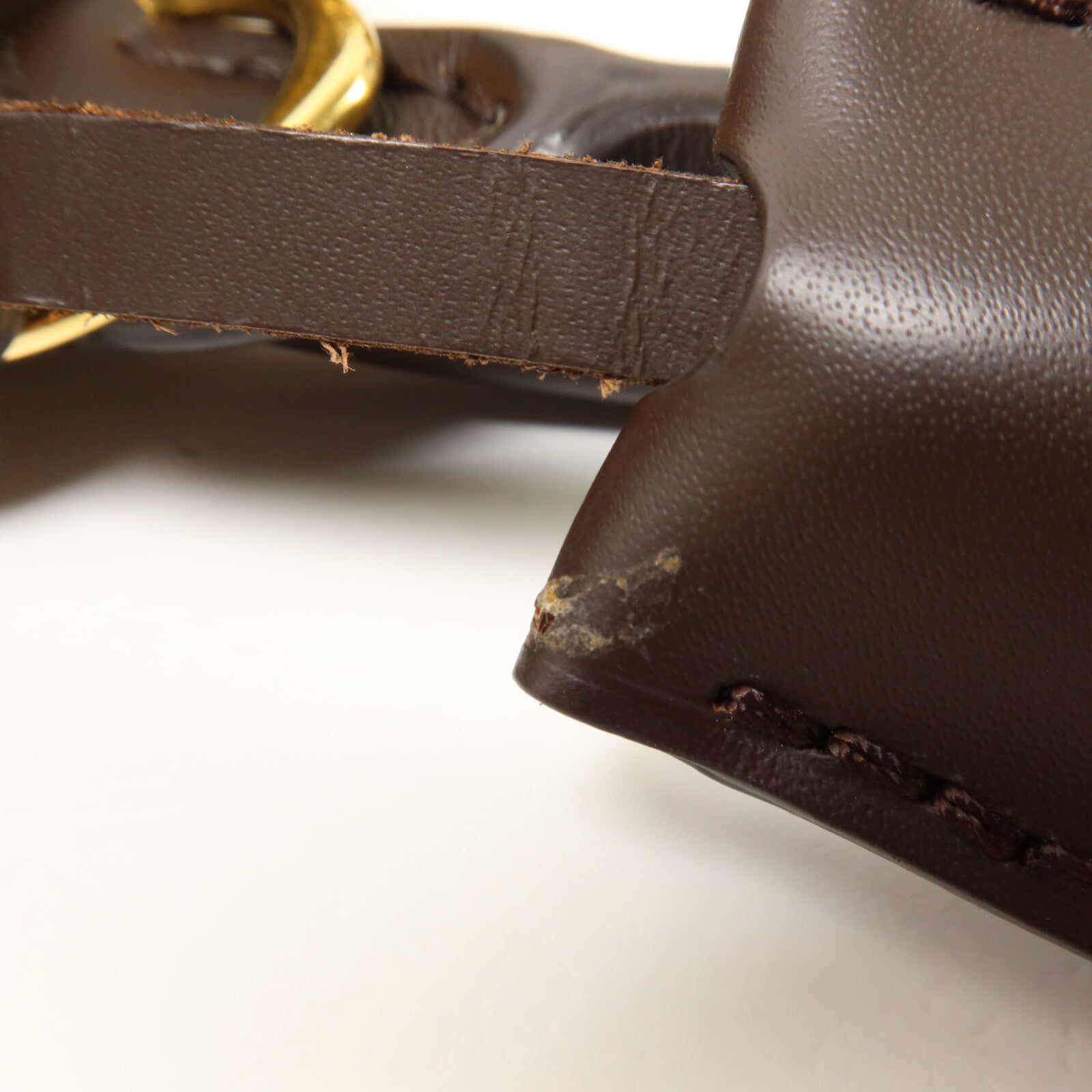 LOUIS VUITTON Damier Alma BB手挽肩背兩用袋