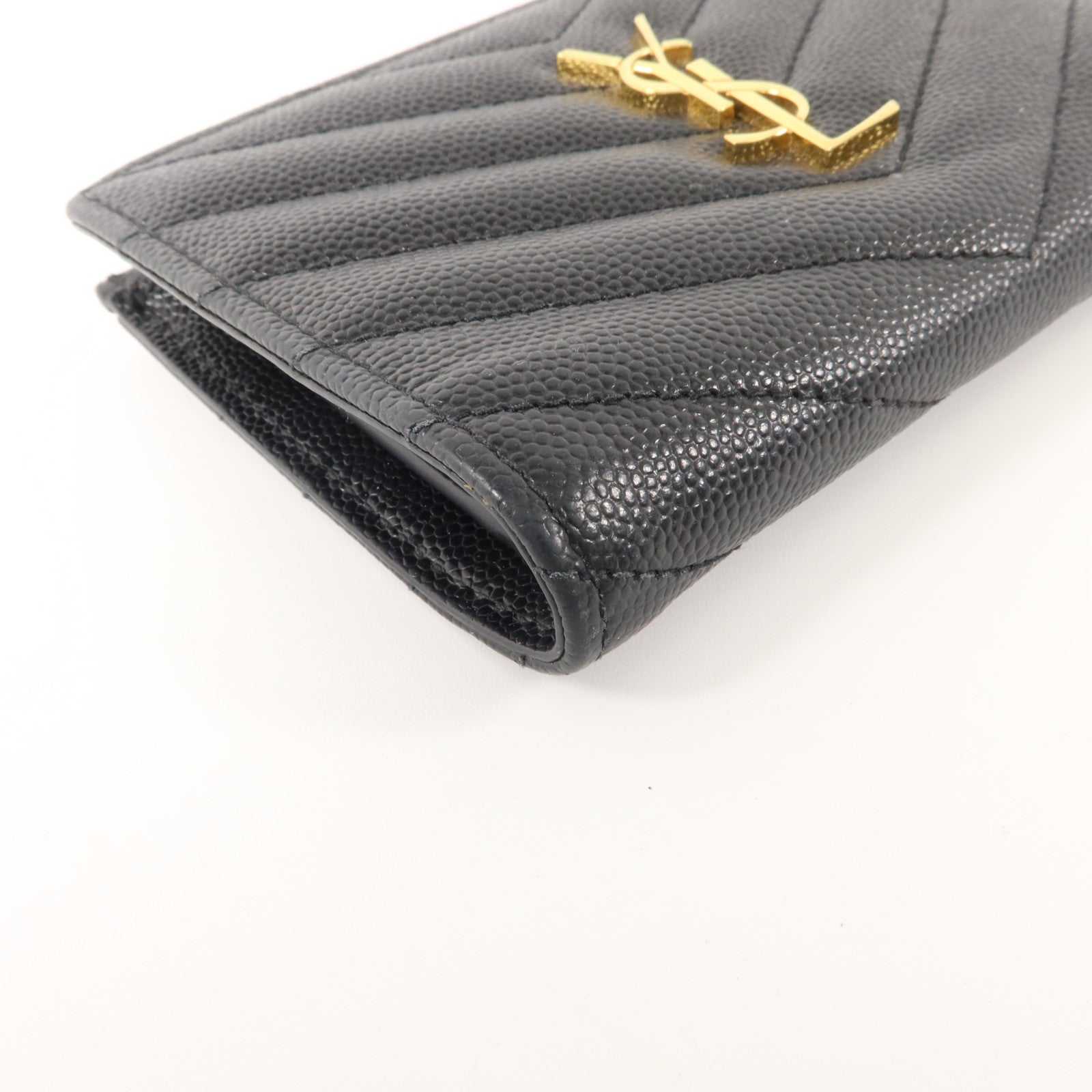 SAINT LAURENT 牛皮皮革Bifold Wallet錢包