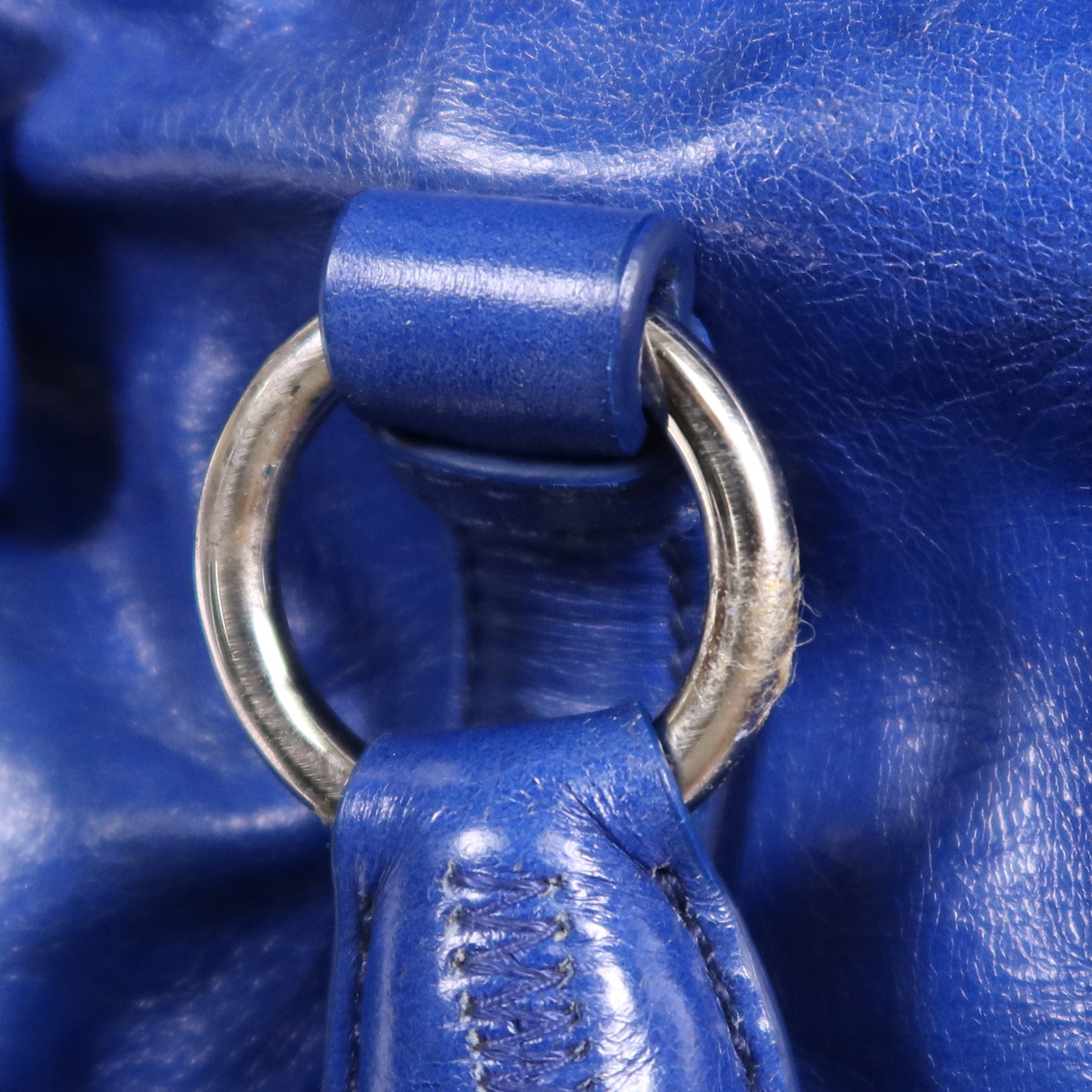 Miu Miu 牛皮皮革2 Way Shoulder Bag銀扣手挽肩背兩用袋