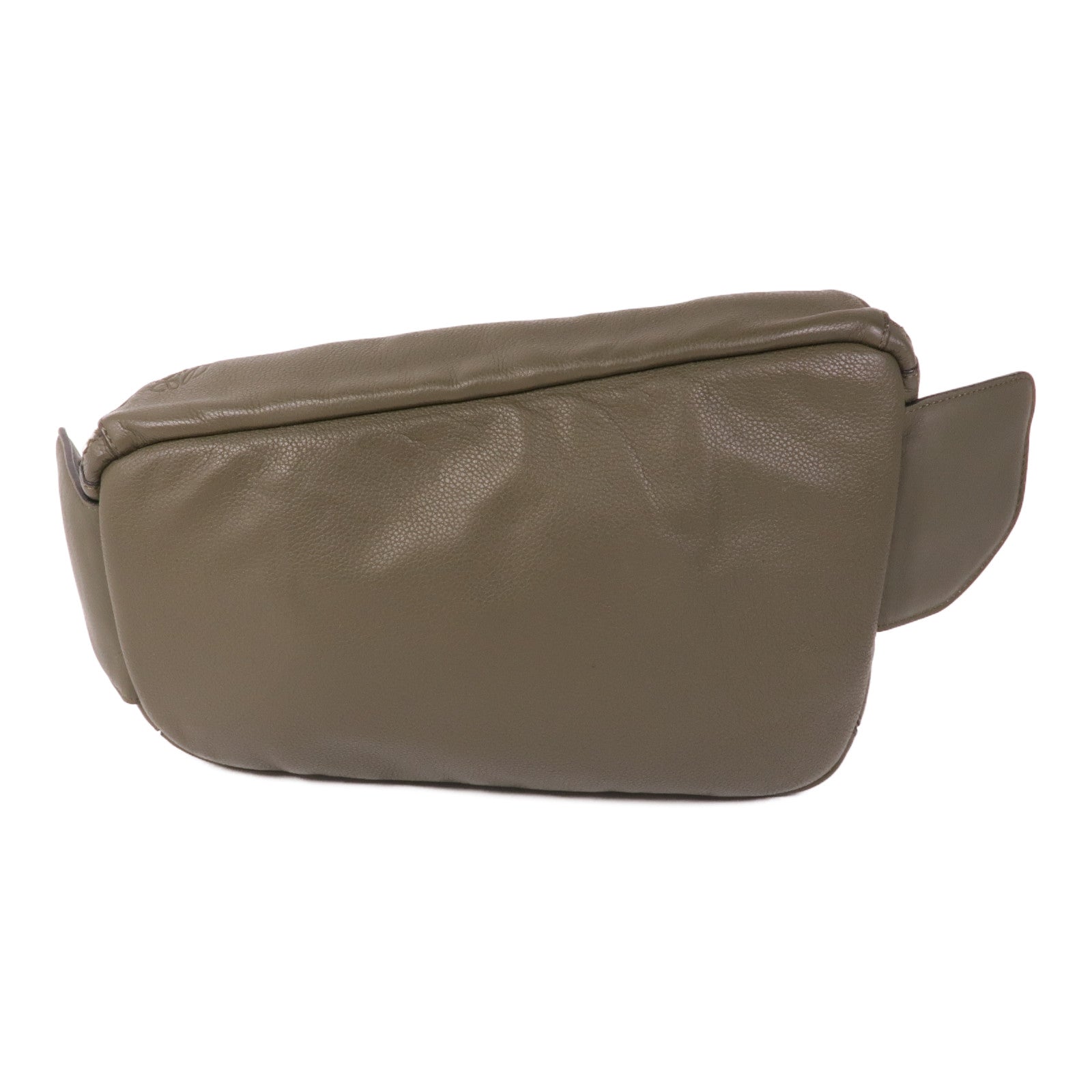 LOEWE 牛皮皮革Puzzle Sling Bag銀扣肩背袋