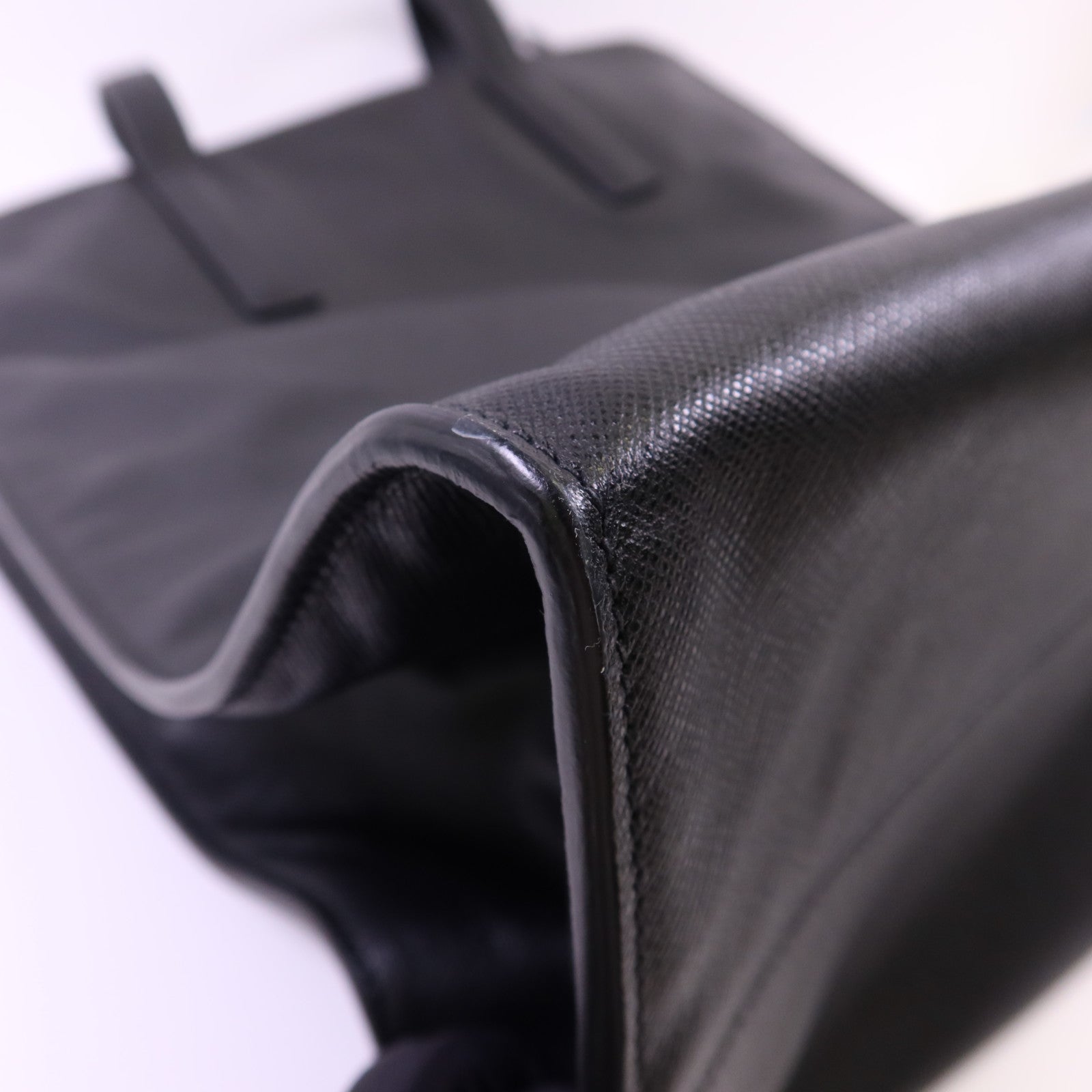 PRADA Saffiano皮革Tote Bag銀扣手挽袋