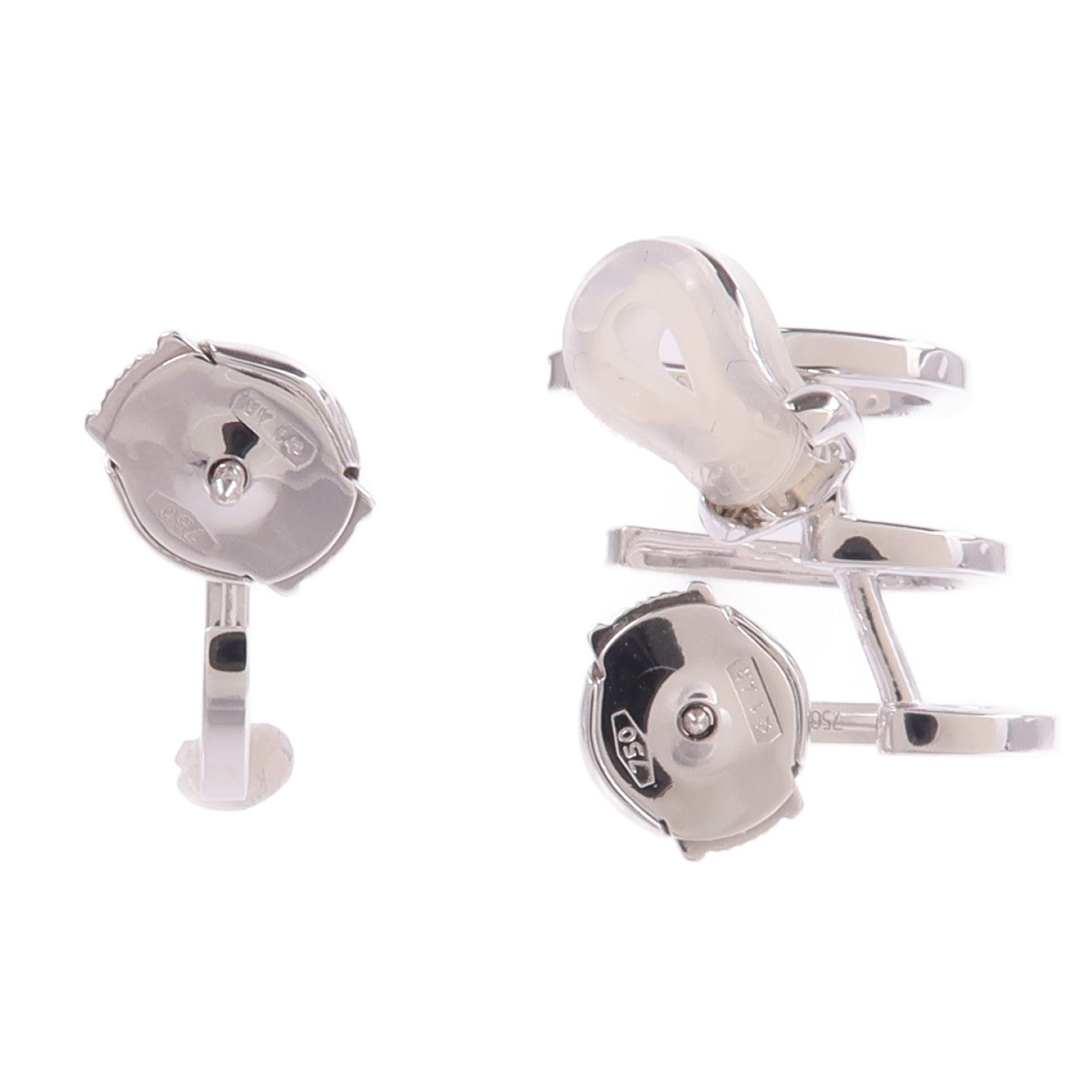 JEWELRY 18K白金Diamond Earrings鑽石耳環
