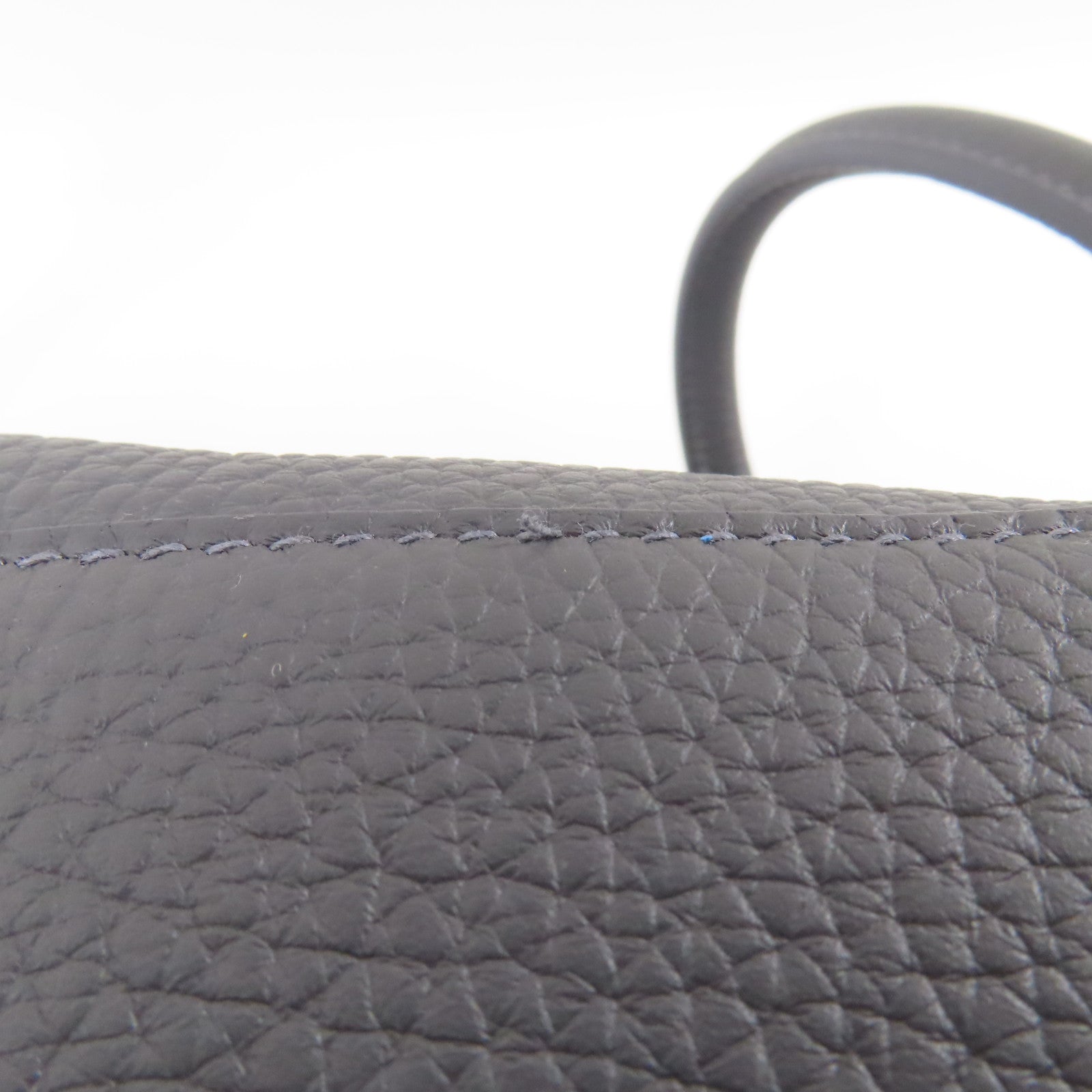 HERMES Clemence皮革Lindy 26手挽肩背兩用袋85 Ardoise