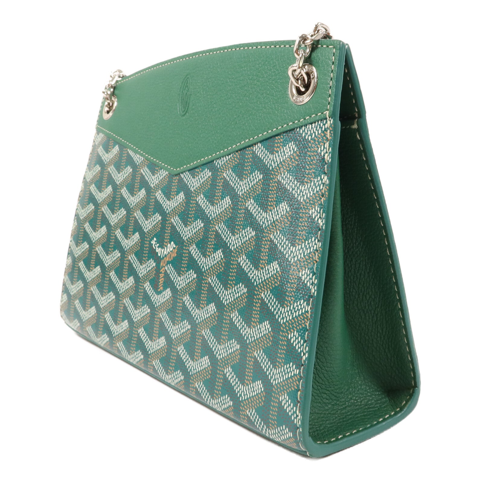 GOYARD 塗層帆布Rouette Structure Mini肩背袋