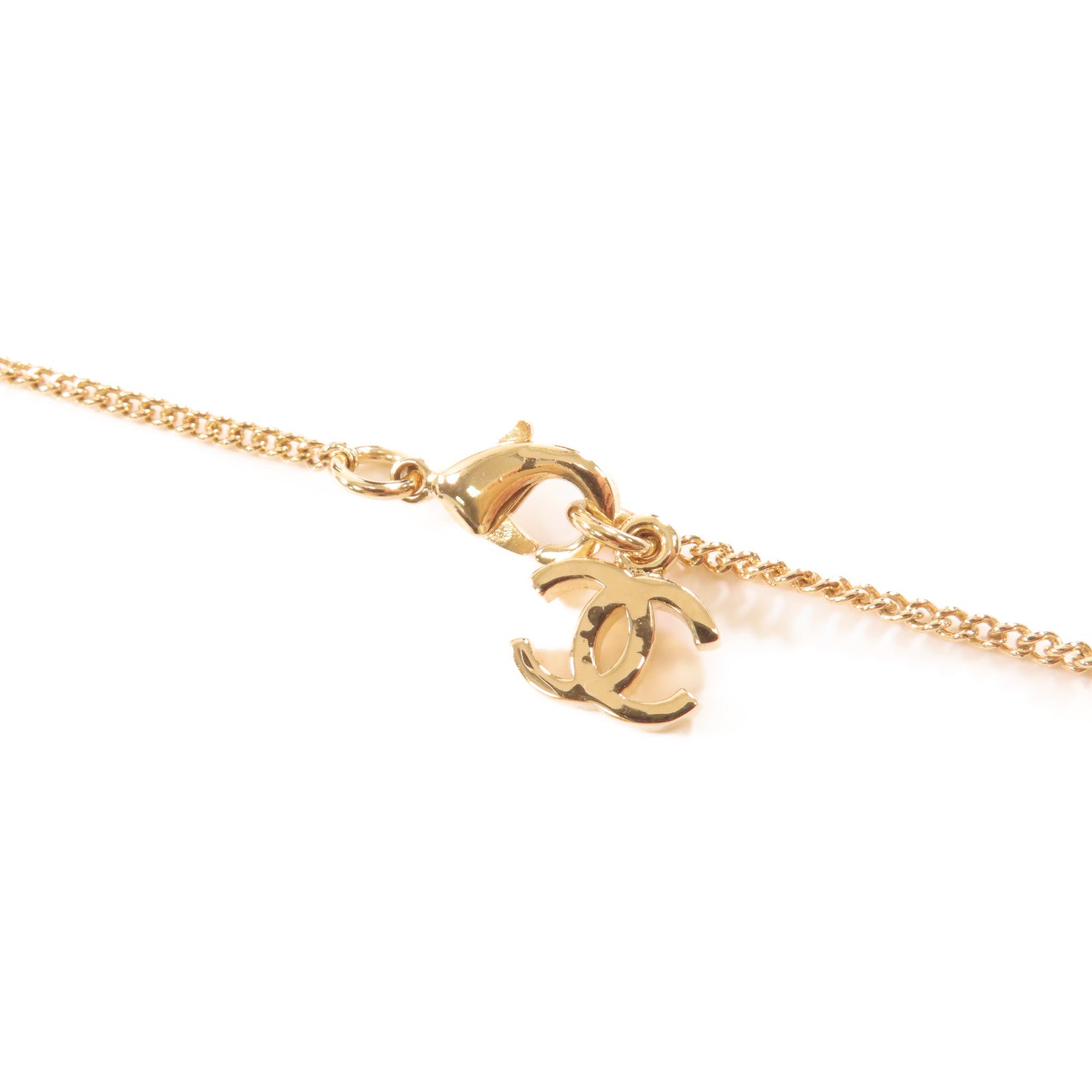 CHANEL 金屬Necklace項鍊金色