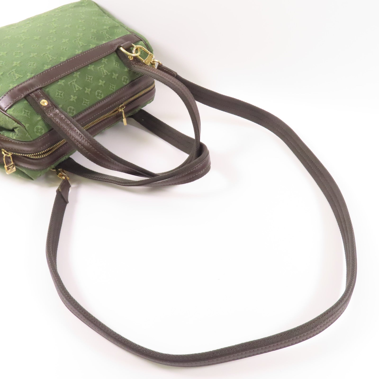 LOUIS VUITTON Monogram Mini Josephine PM金扣手挽肩背兩用袋