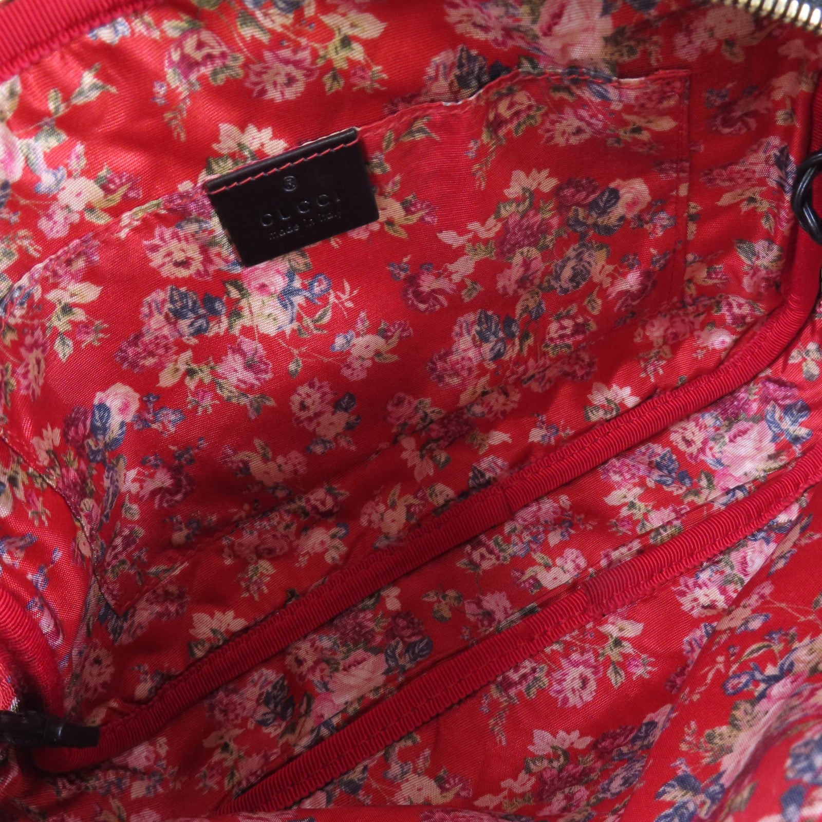 GUCCI 【激減優惠】牛皮皮革Quilted Shoulder Bag肩背袋