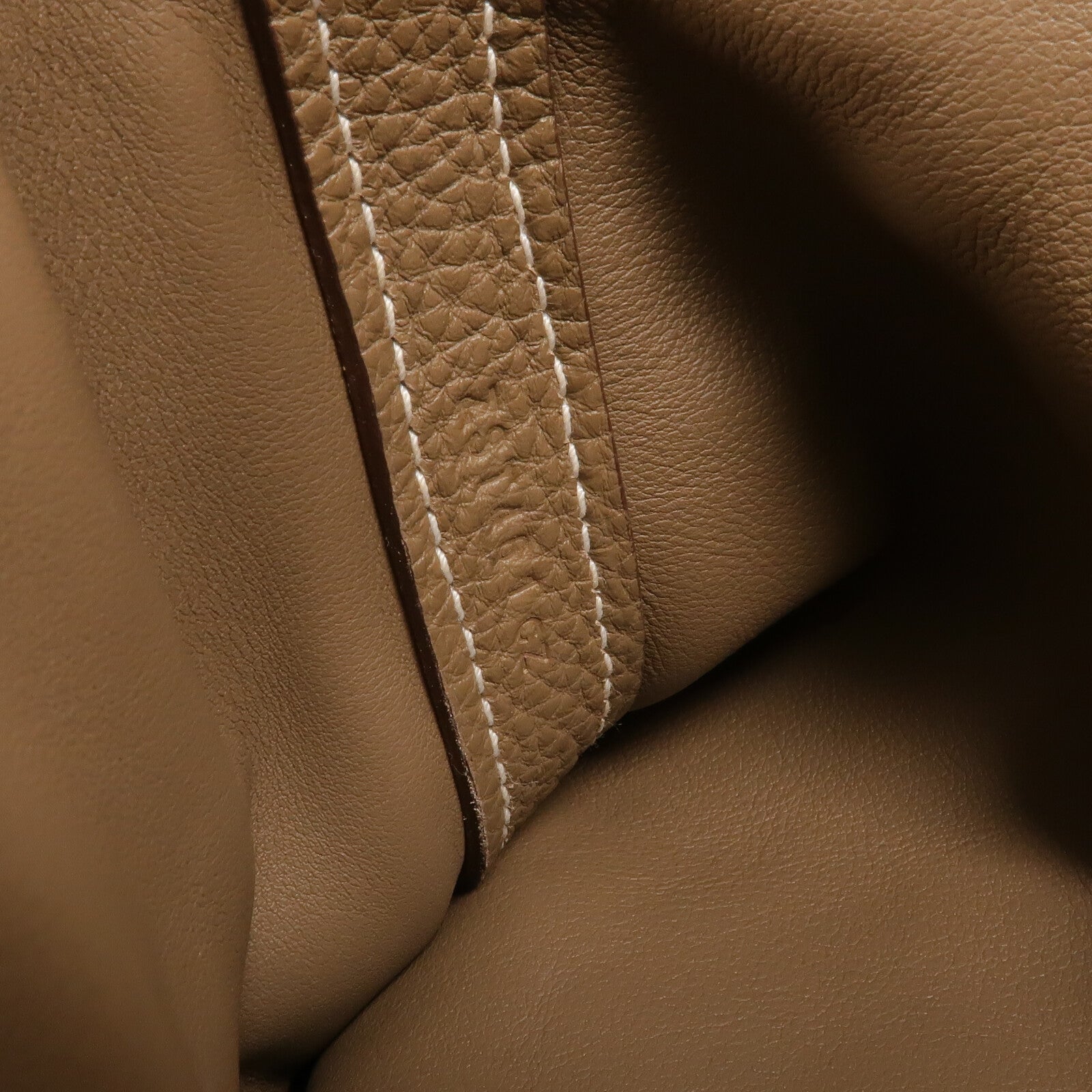 HERMES Clemence皮革24/24 29cm手挽肩背兩用袋Etoupe