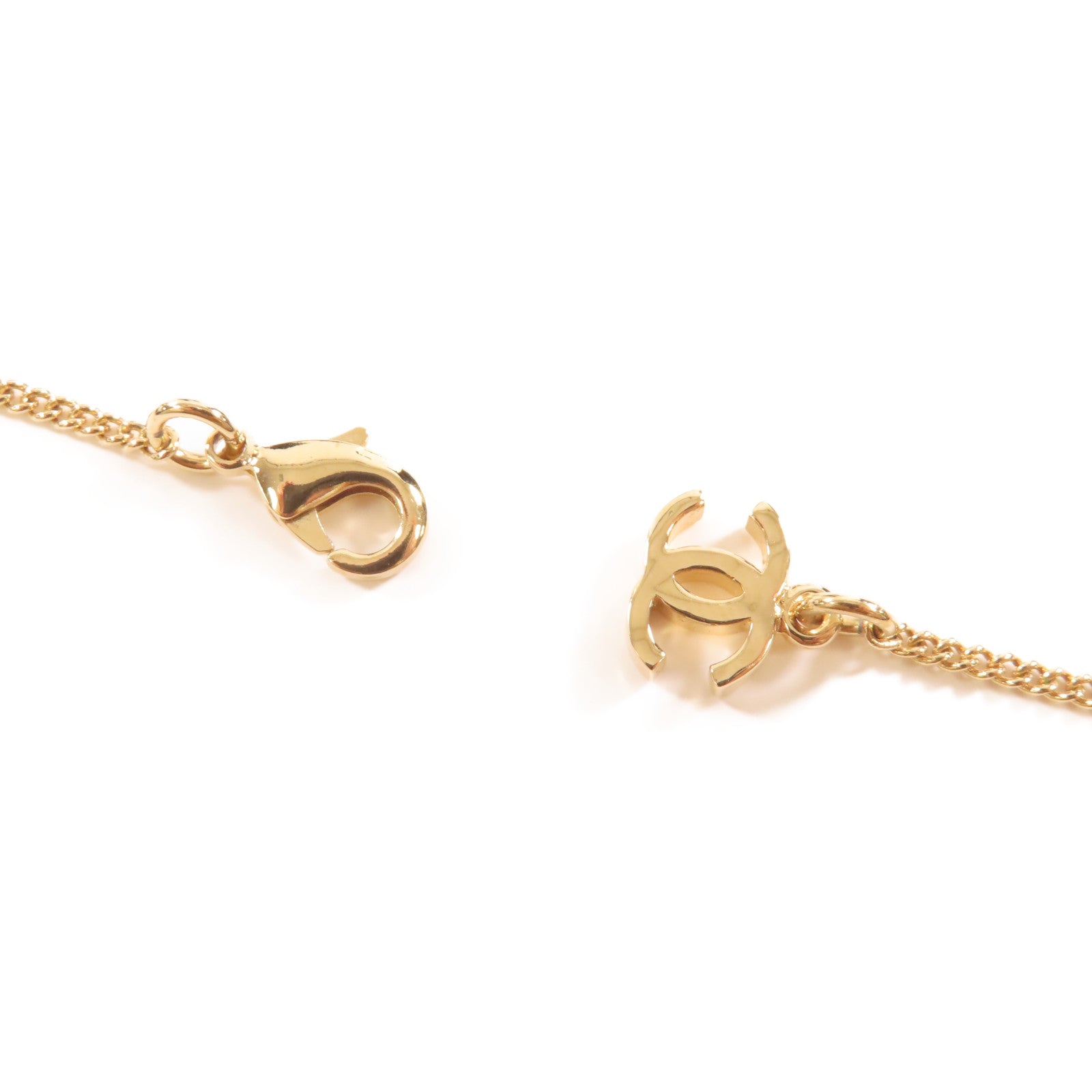 CHANEL 金屬Necklace項鍊金色