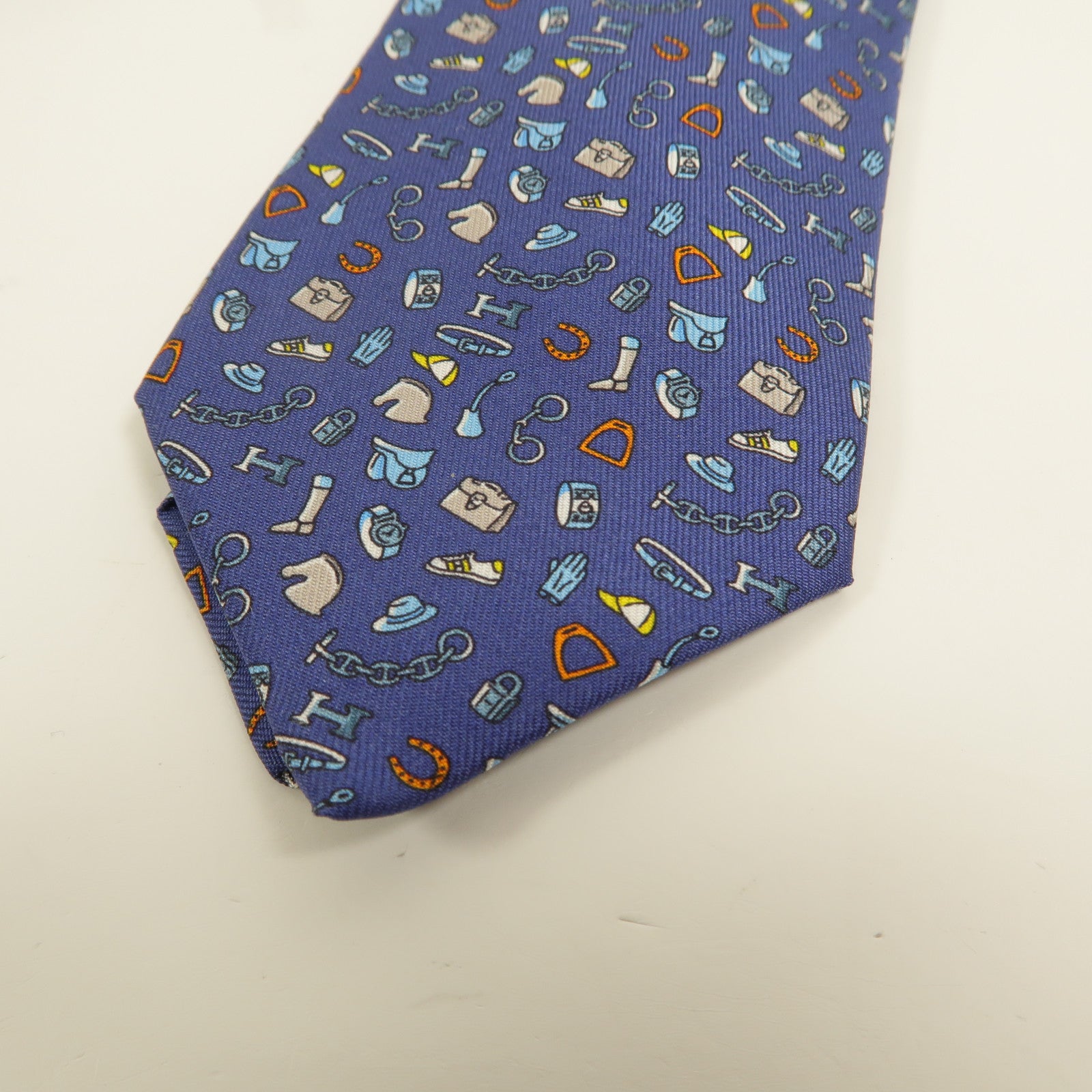 HERMES 絲質Necktie領帶