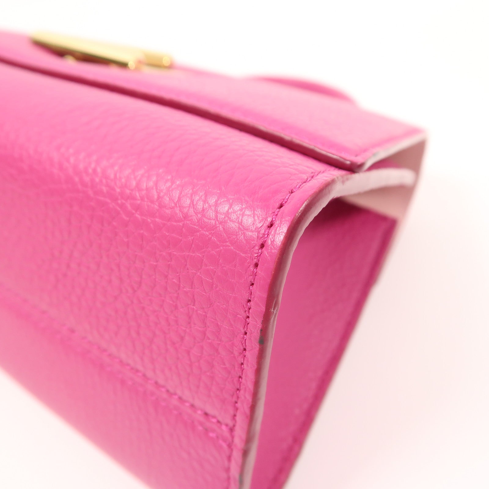 LOUIS VUITTON 皮革Twist One Handle金扣手挽肩背兩用袋