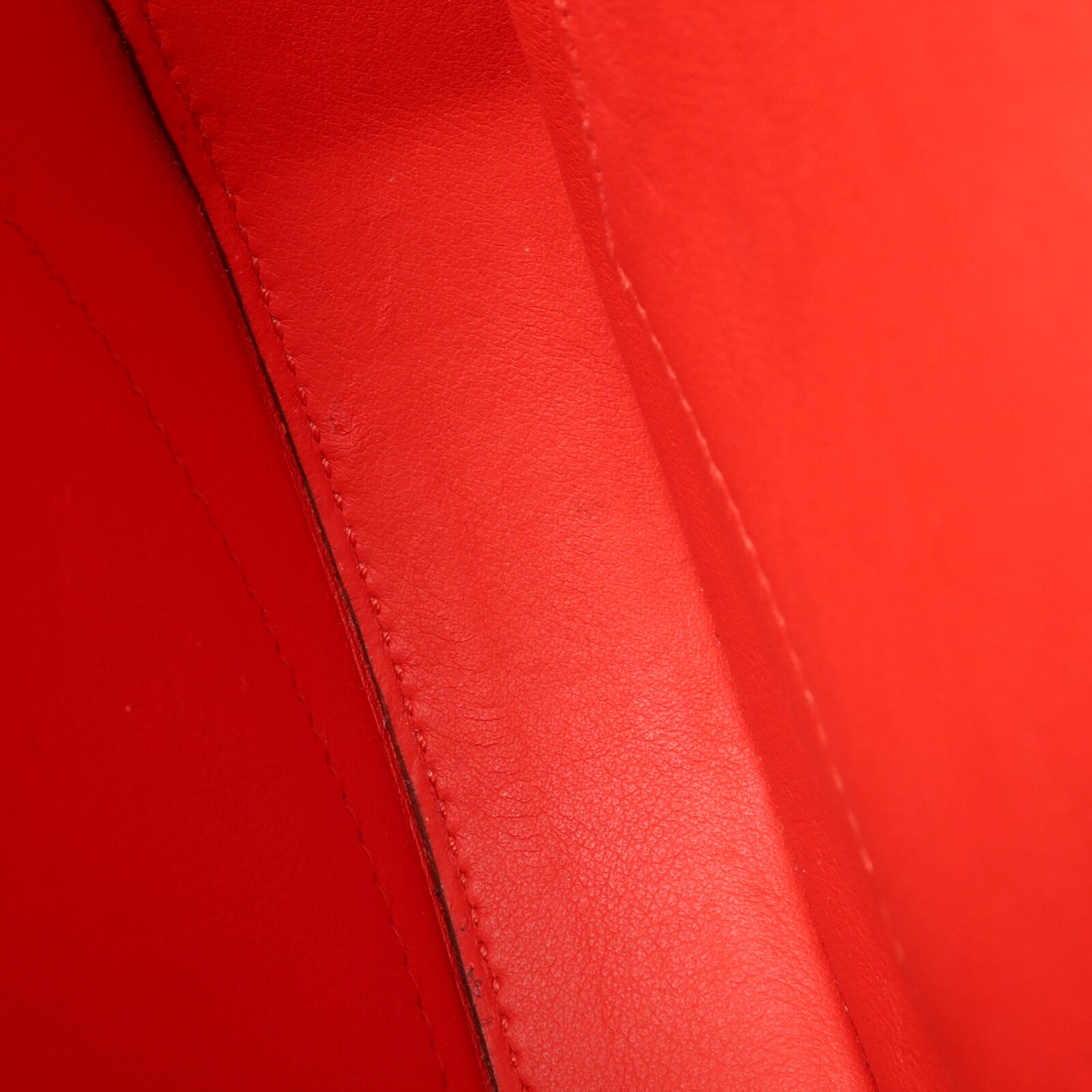 HERMES Epsom皮革Mosaique AU 24 Bag肩背袋Rouge Casaque