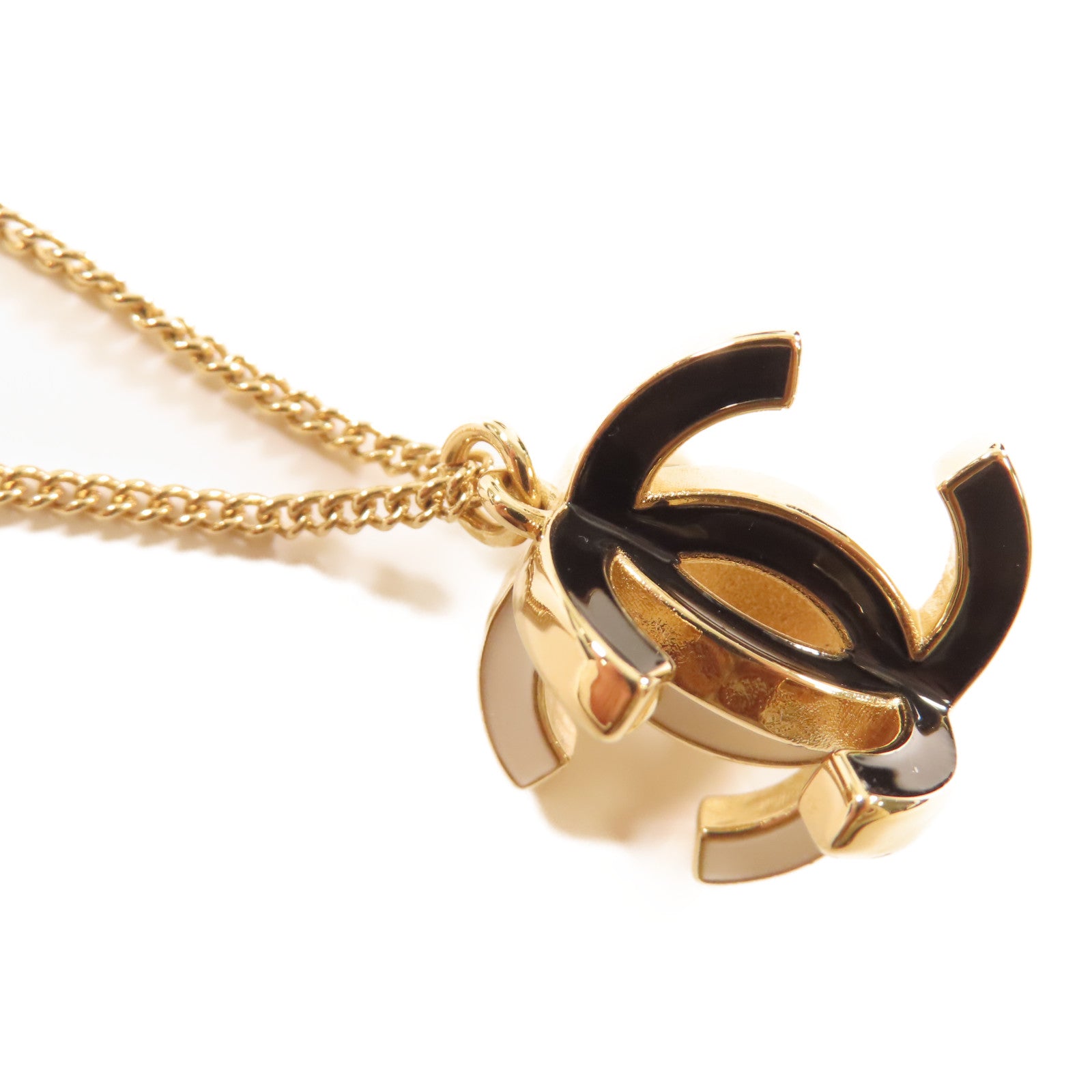CHANEL 金屬Necklace項鍊金色
