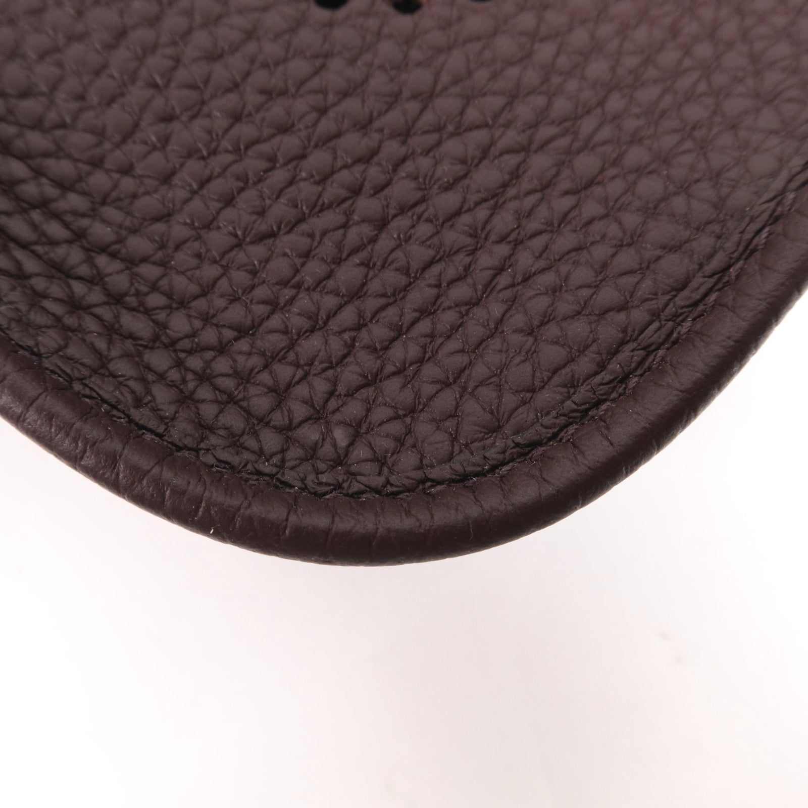 HERMES Clemence皮革Evelyne TPM金扣肩背袋