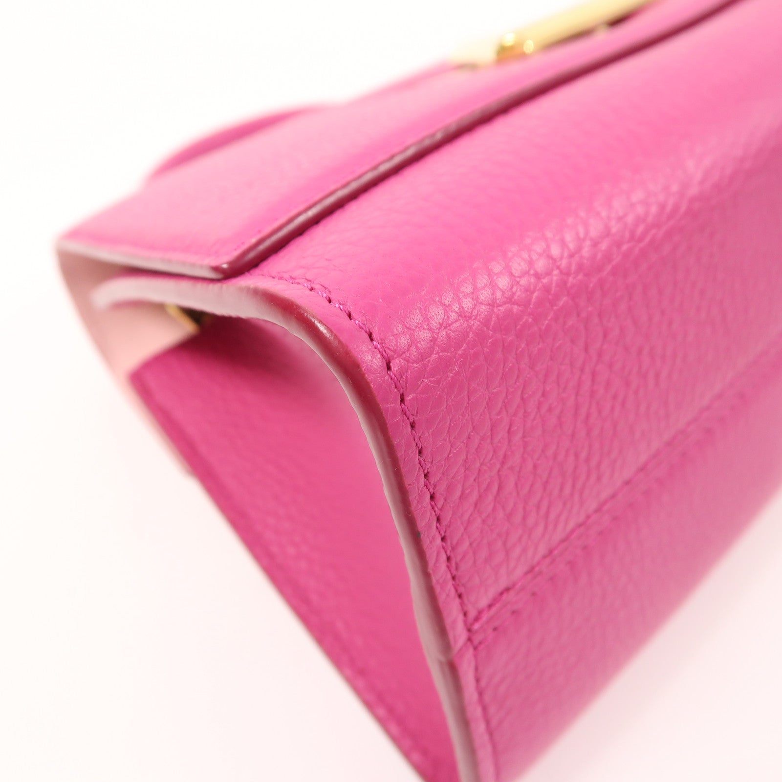 LOUIS VUITTON 皮革Twist One Handle金扣手挽肩背兩用袋
