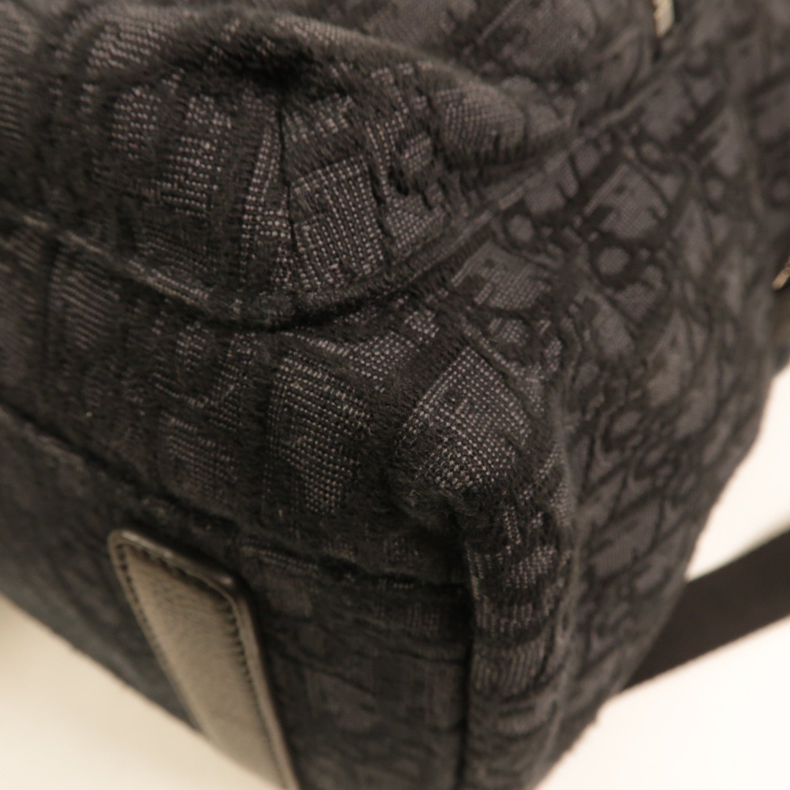 Dior 帆布/牛皮皮革Rider Backpack背包