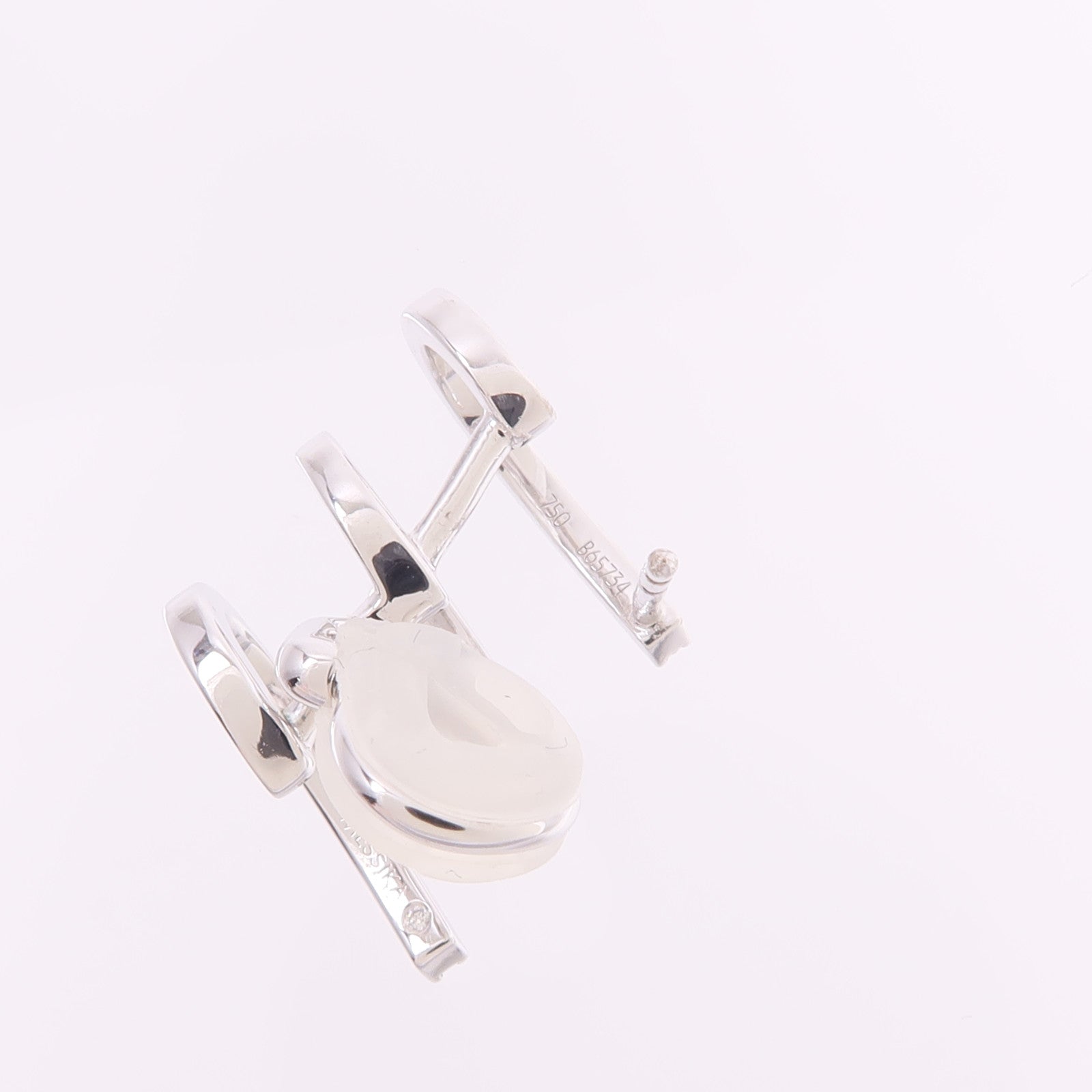 JEWELRY 18K白金Diamond Earrings鑽石耳環