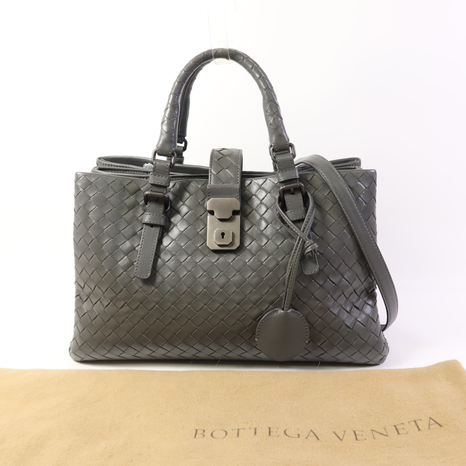 BOTTEGA VENETA 牛皮皮革2 Way Shoudler手挽肩背兩用袋