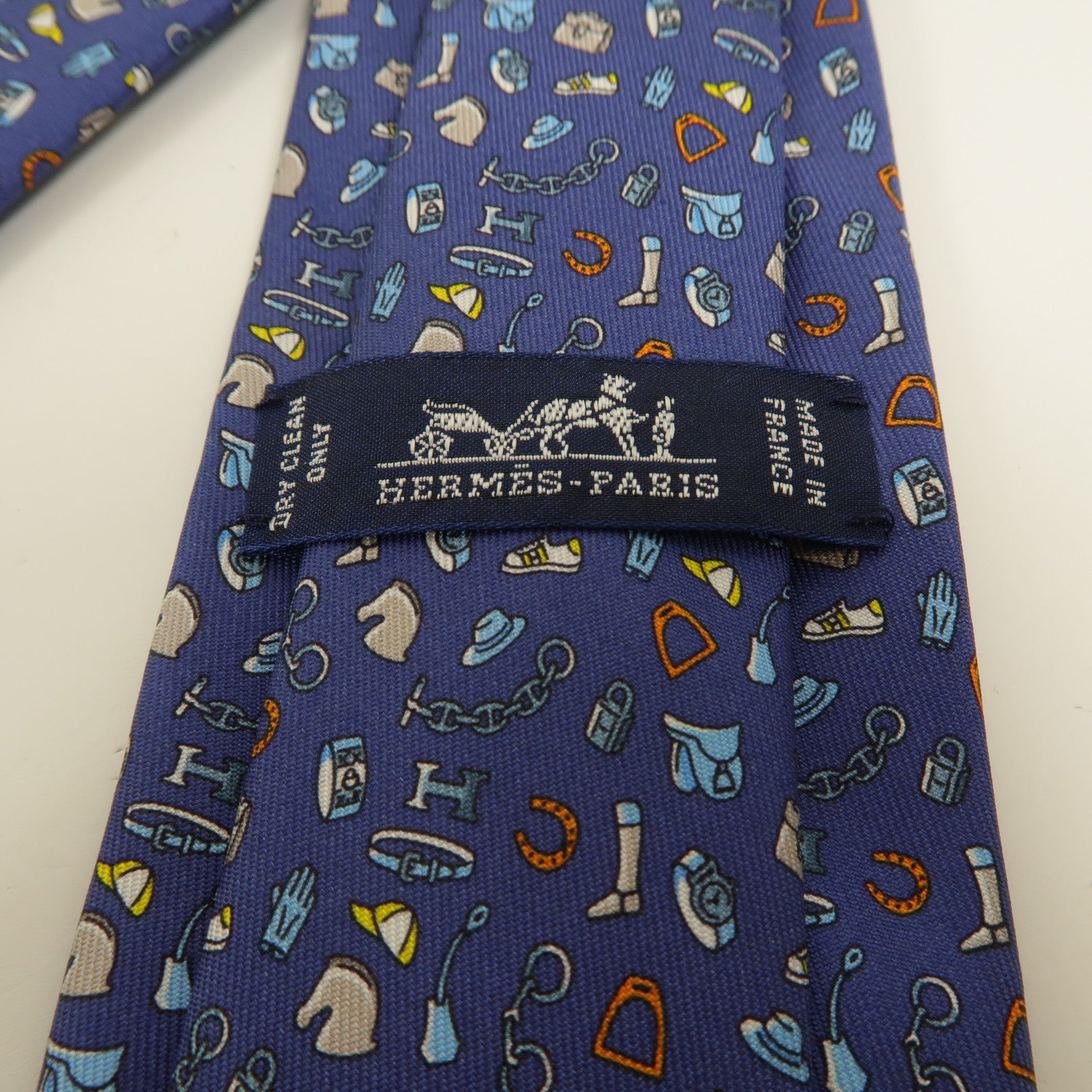HERMES 絲質Necktie領帶