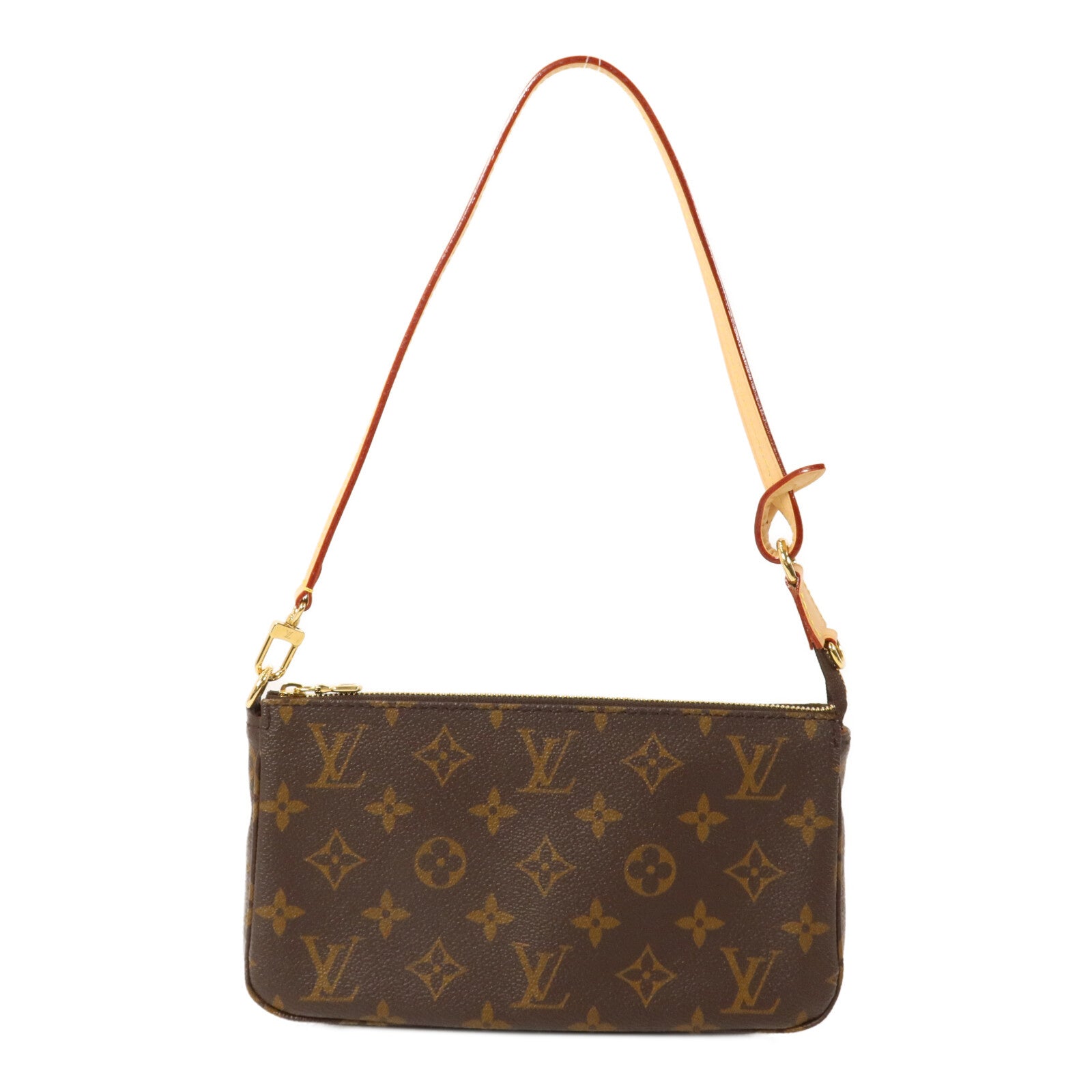 LOUIS VUITTON Monogram Pochette Accessoires鏈帶肩背袋