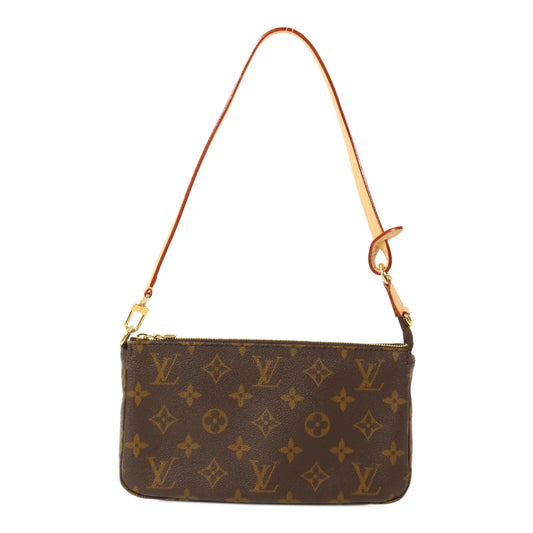 LOUIS VUITTON Monogram Pochette Accessoires鏈帶肩背袋