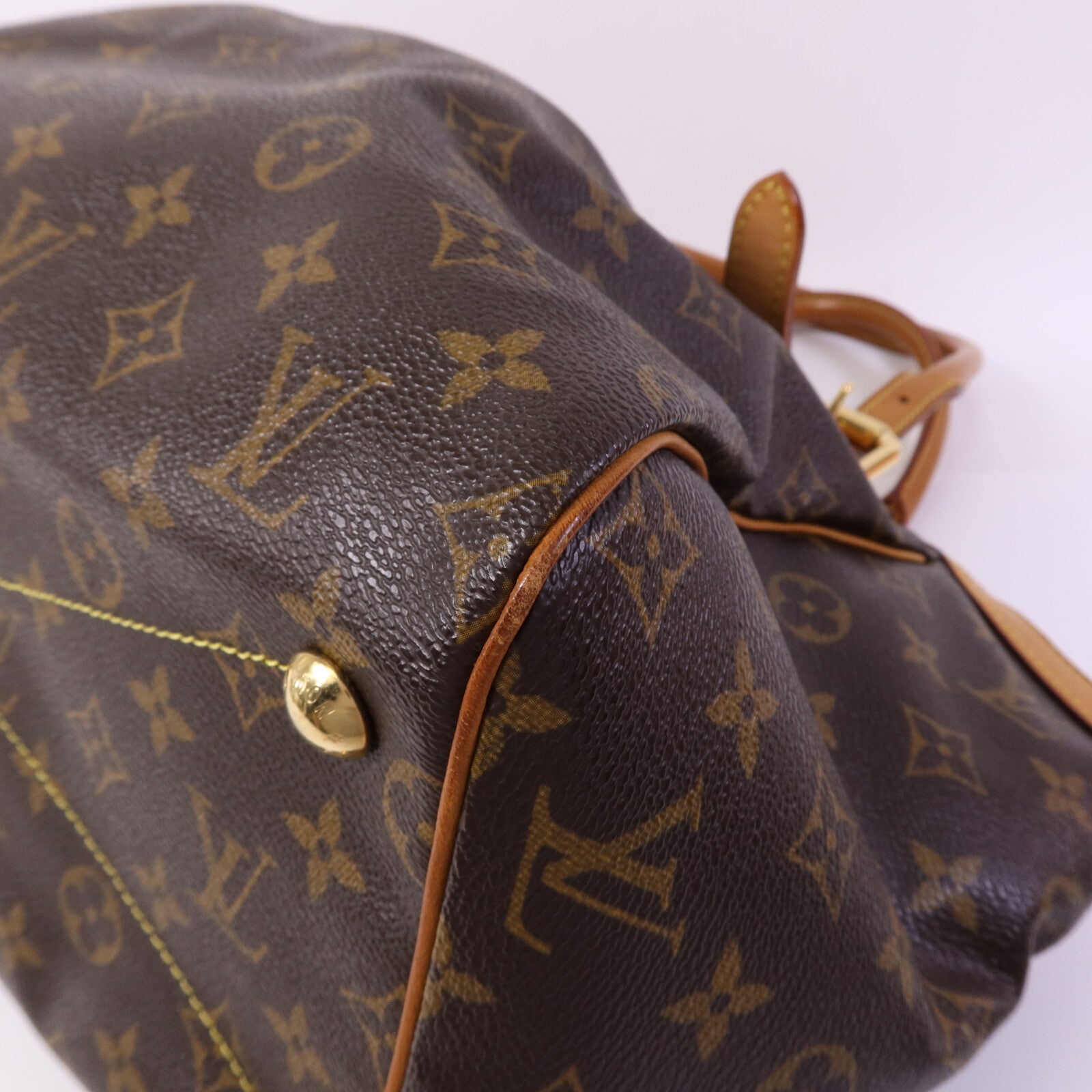 LOUIS VUITTON Monogram Tivoli GM金扣肩背袋