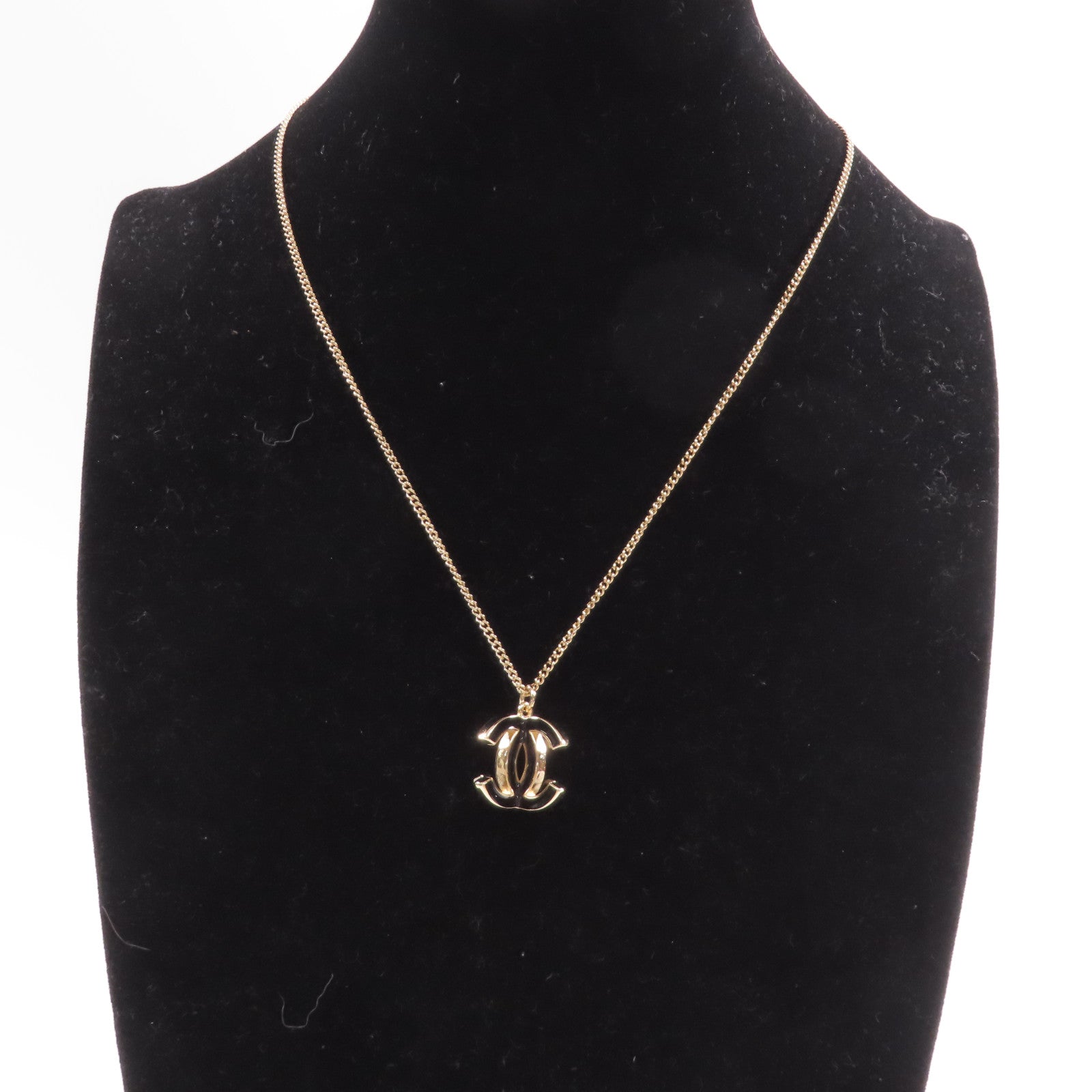 CHANEL 金屬Necklace項鍊金色