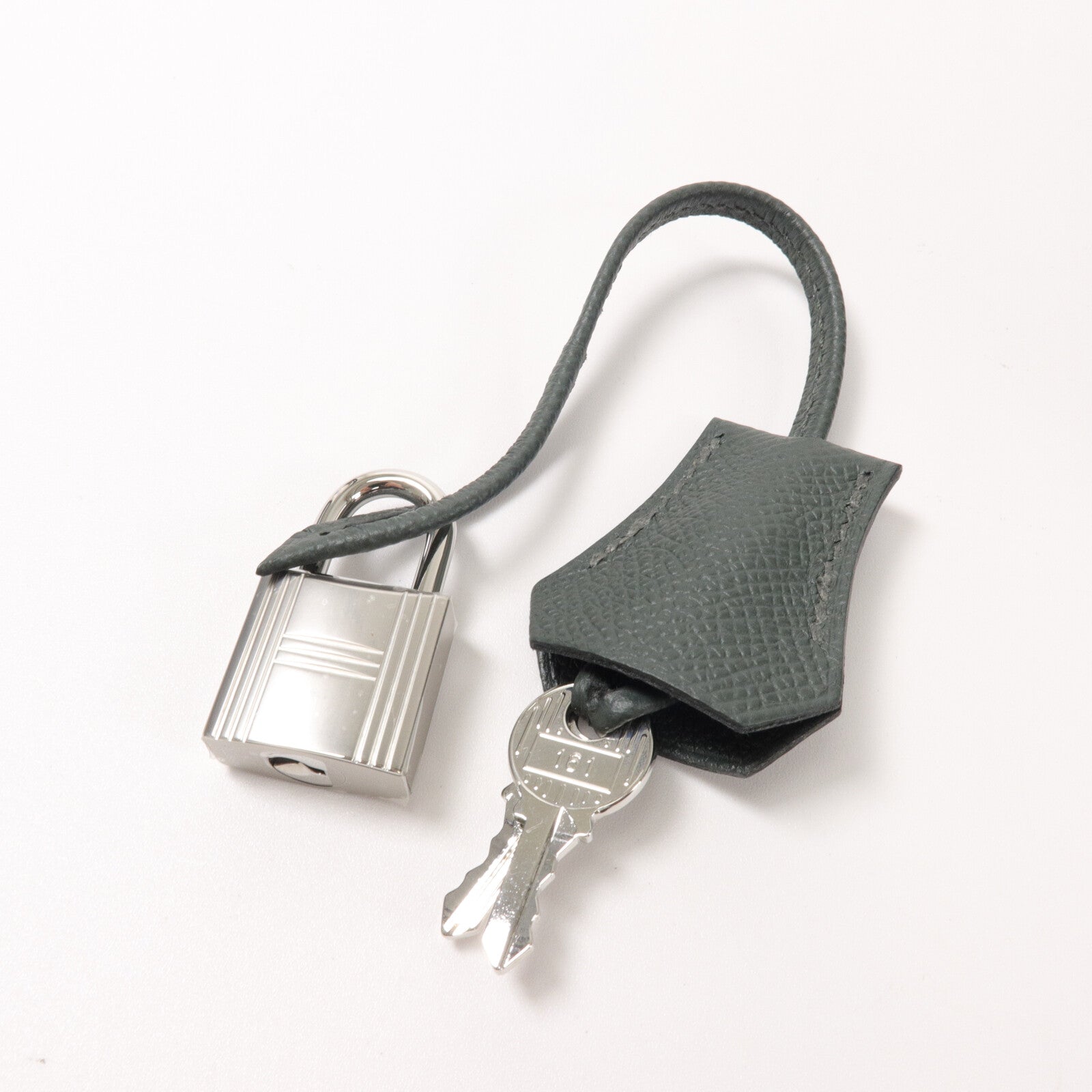 HERMES Epsom皮革Kelly 25手挽肩背兩用袋Vert Mangrove