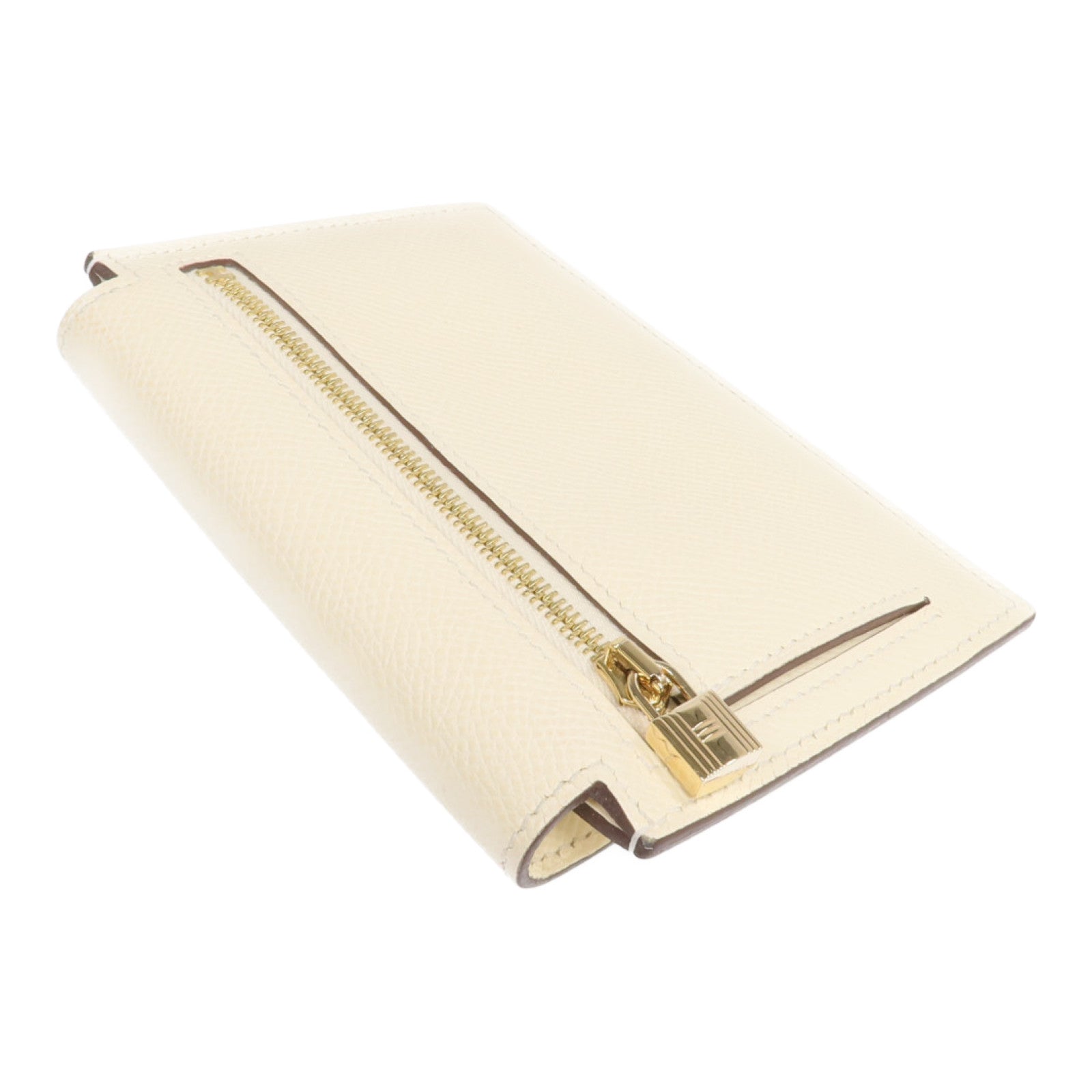 HERMES Epsom皮革Kelly Pocket金扣零錢包Nata