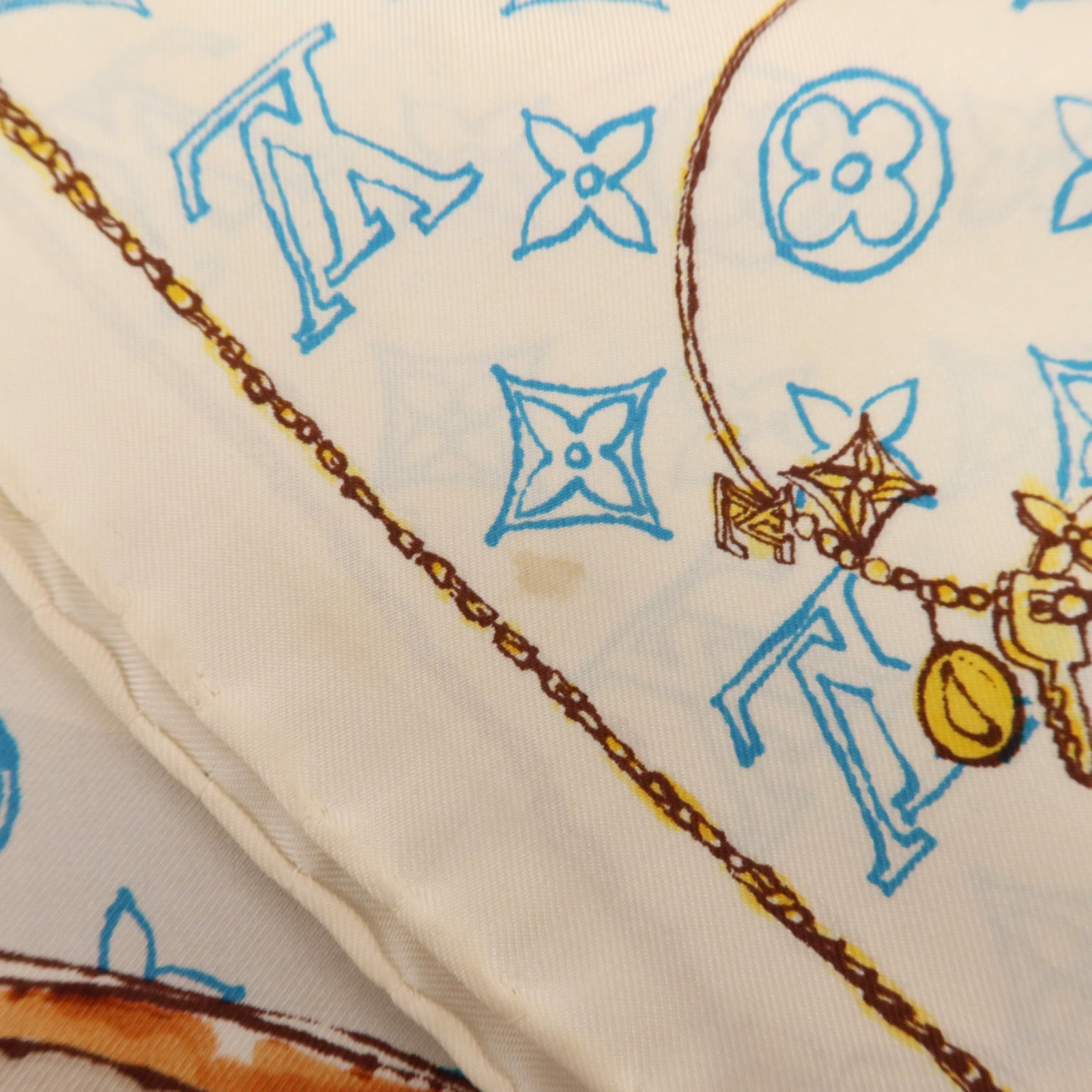 LOUIS VUITTON 絲質Scarf 90x90cm絲巾