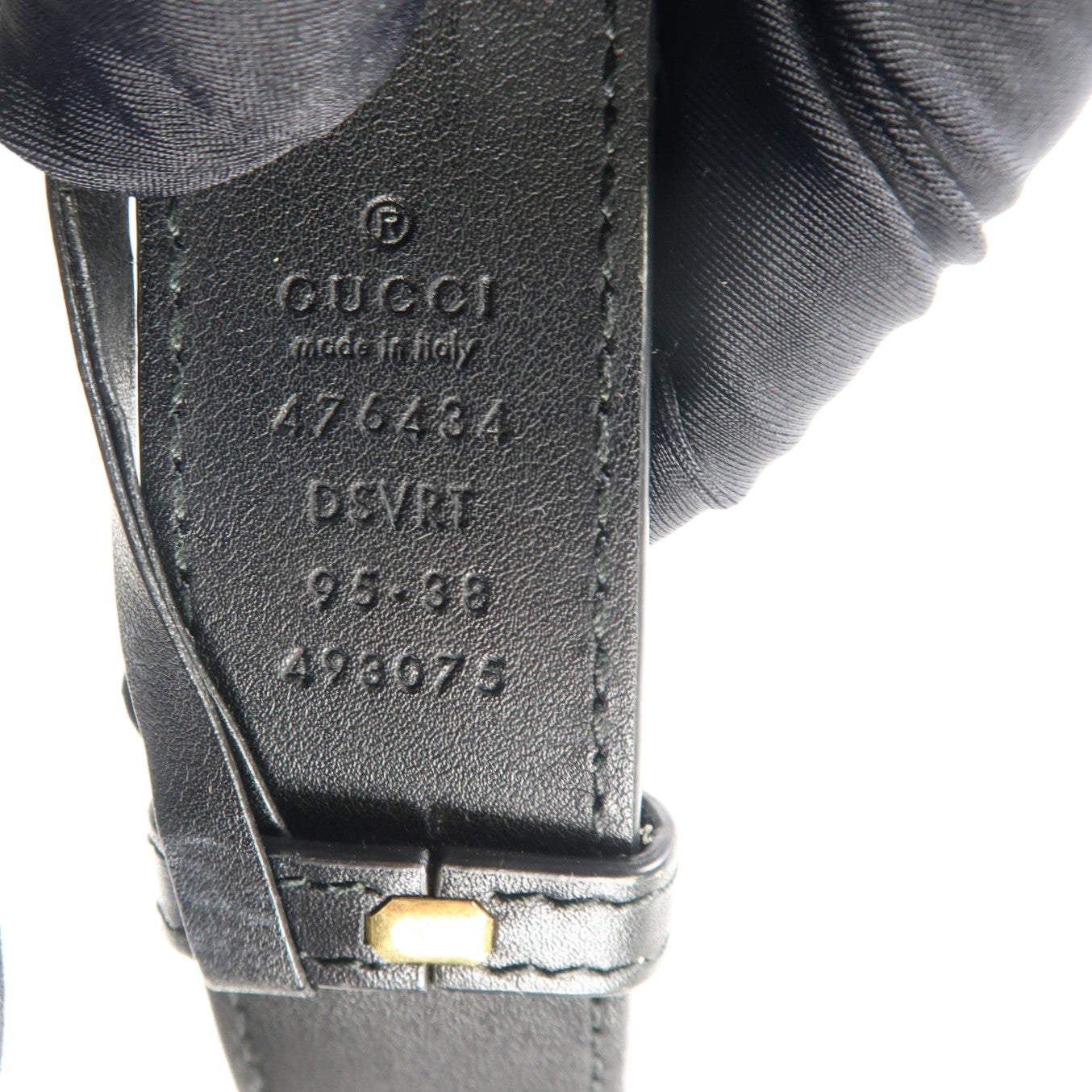 GUCCI 【激減優惠】牛皮皮革Waist Bag金扣腰包