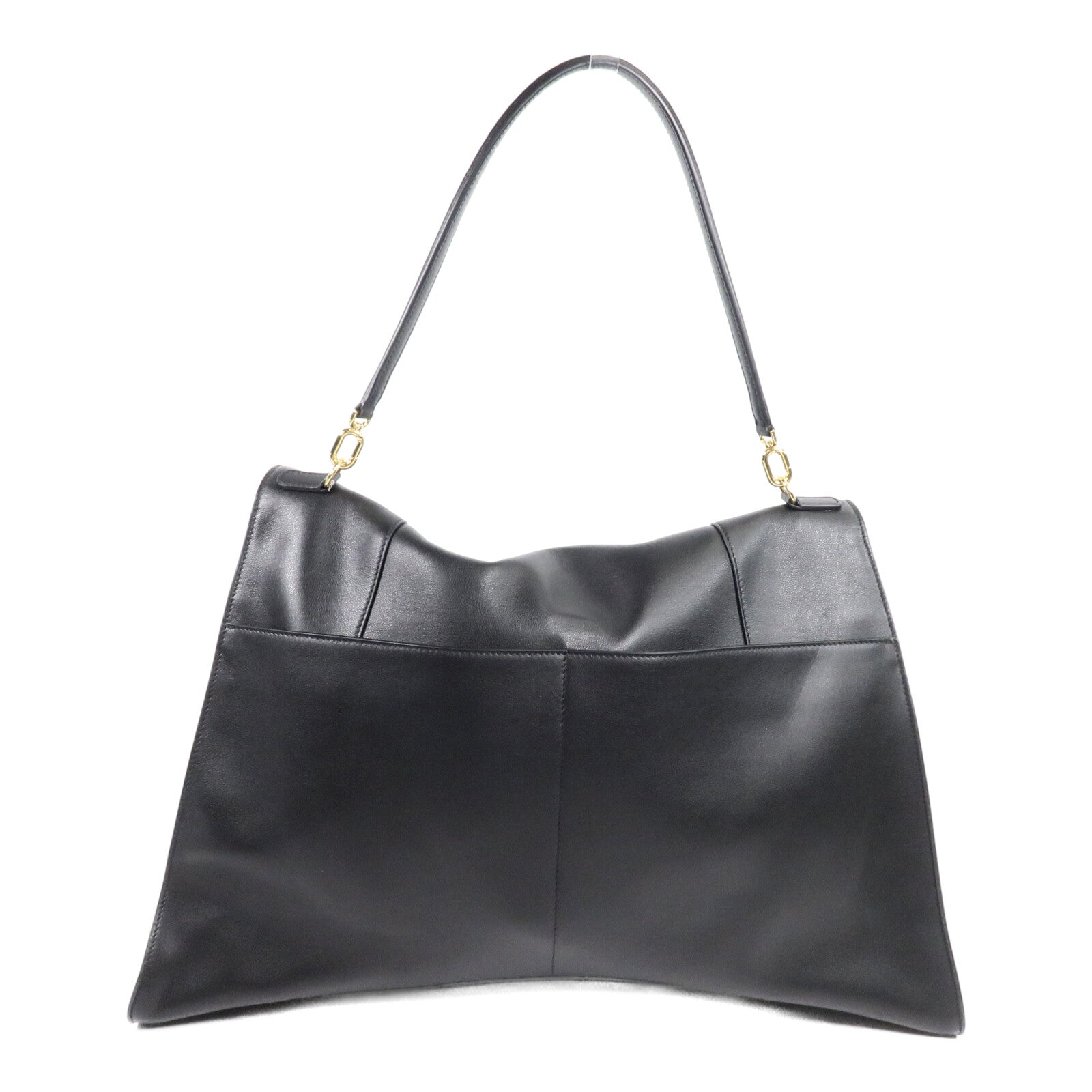 BALENCIAGA 牛皮皮革Hourglass Soft Large手挽肩背兩用袋