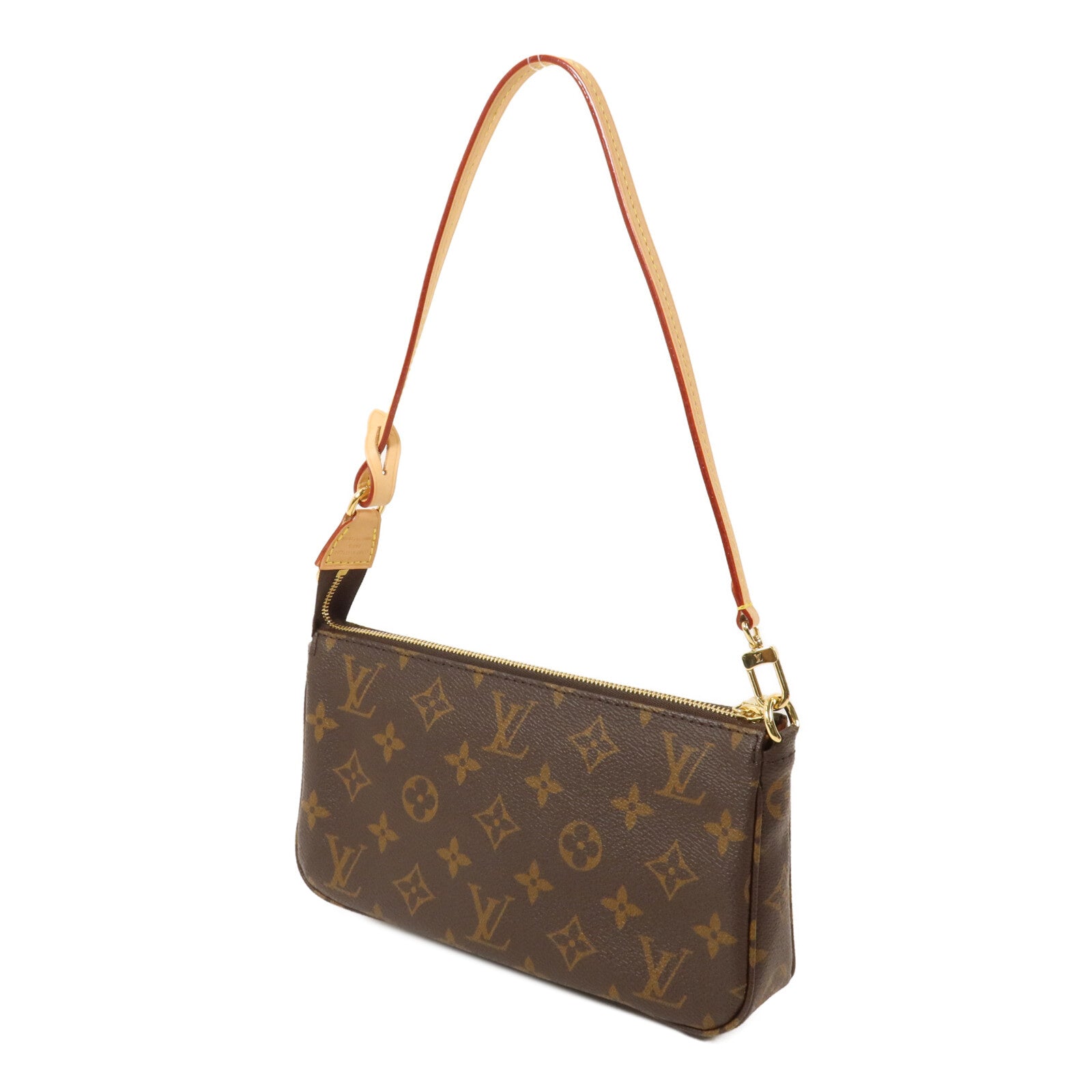 LOUIS VUITTON Monogram Pochette Accessoires鏈帶肩背袋