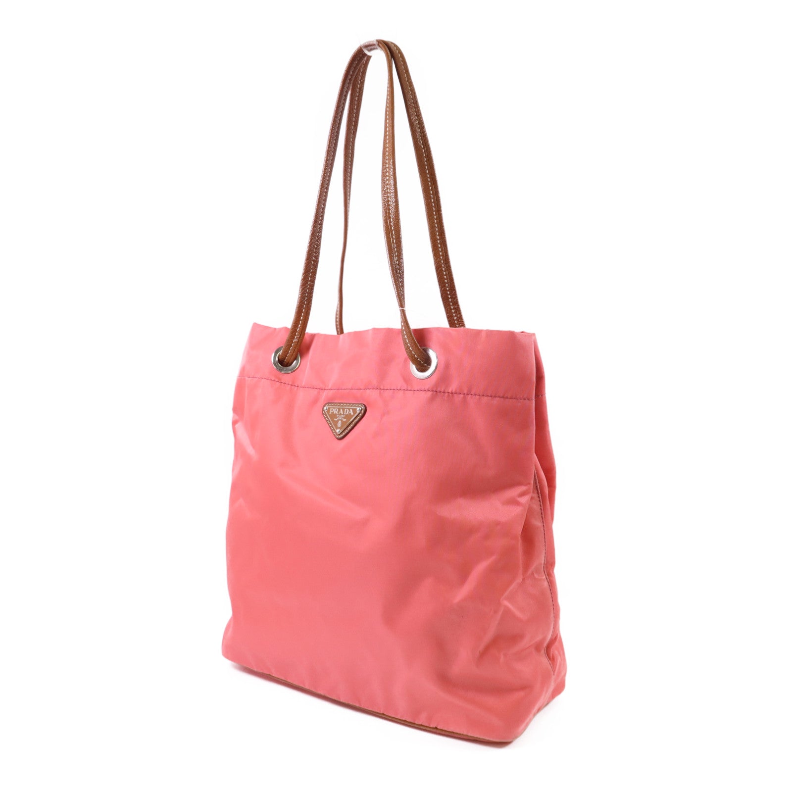 PRADA 尼龍Tessuto Shopping Tote Bag銀扣手挽袋