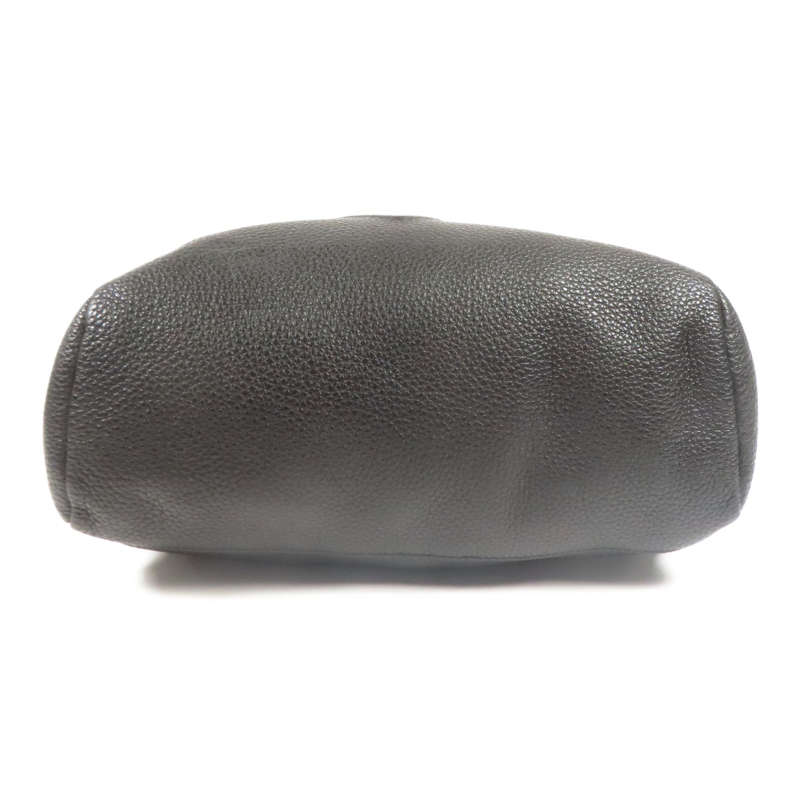 PRADA SHW Shoulder Bag 2VH165 Calfskin Leather Black