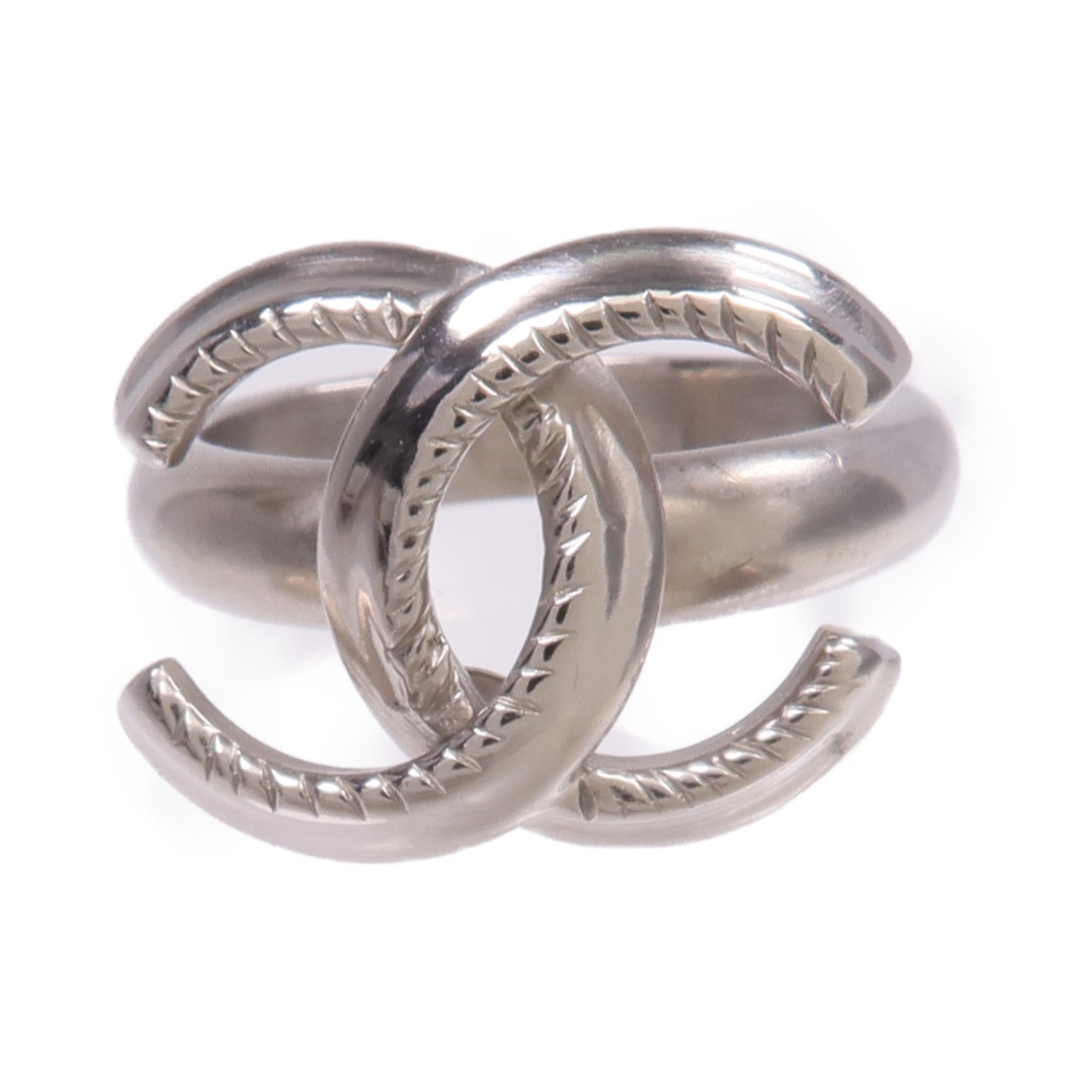 CHANEL 金屬Ring戒指US#6.25